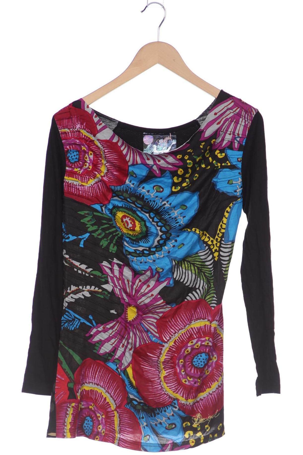 

Desigual Damen Langarmshirt, mehrfarbig, Gr. 42