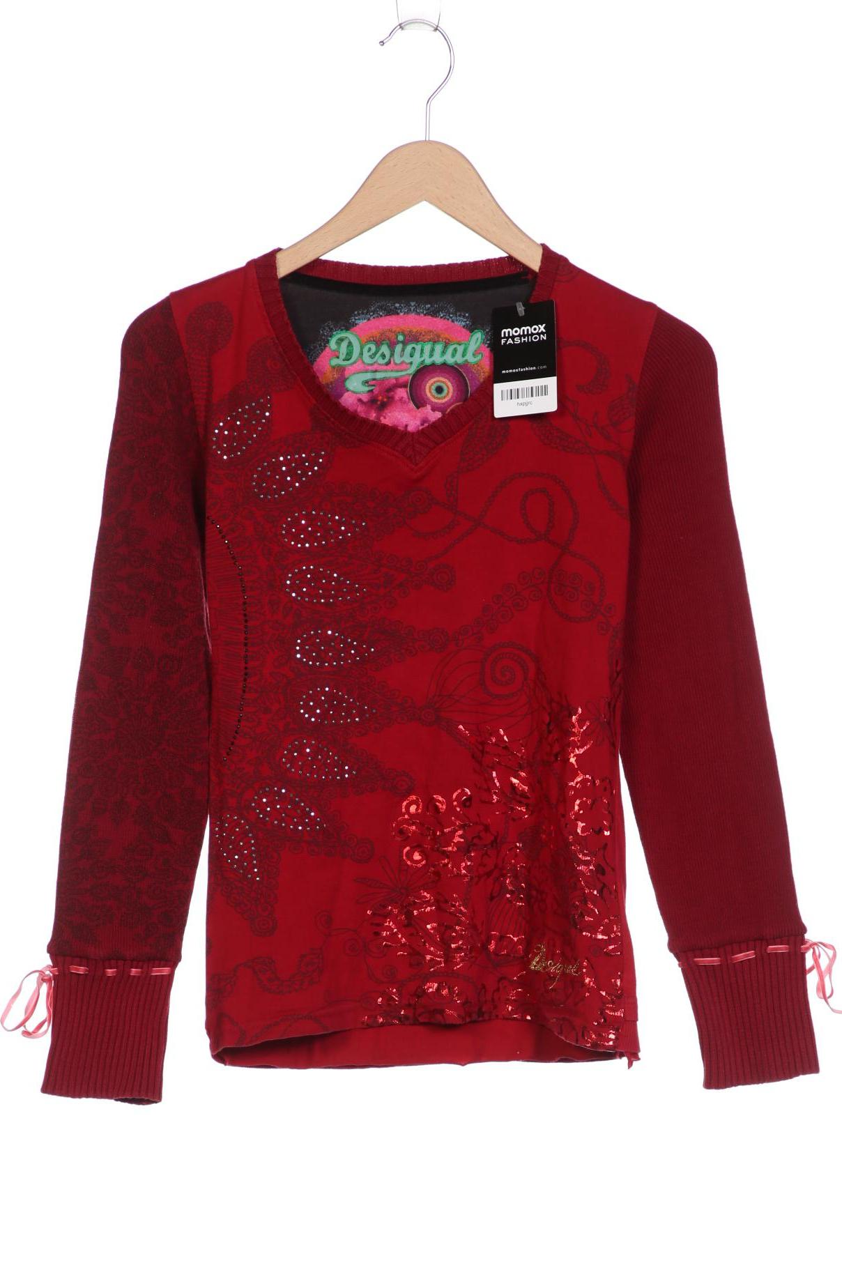 

Desigual Damen Langarmshirt, bordeaux