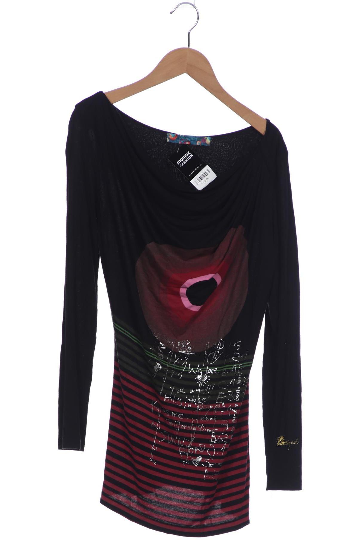 

Desigual Damen Langarmshirt, schwarz, Gr. 36