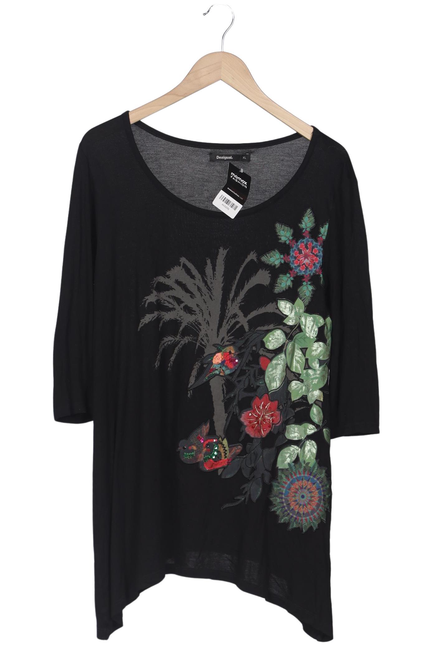 

Desigual Damen Langarmshirt, schwarz, Gr. 44