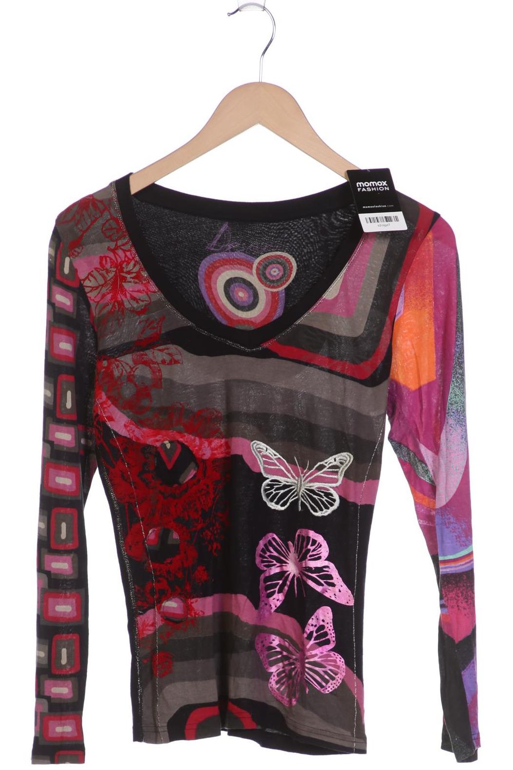 

Desigual Damen Langarmshirt, mehrfarbig, Gr. 44