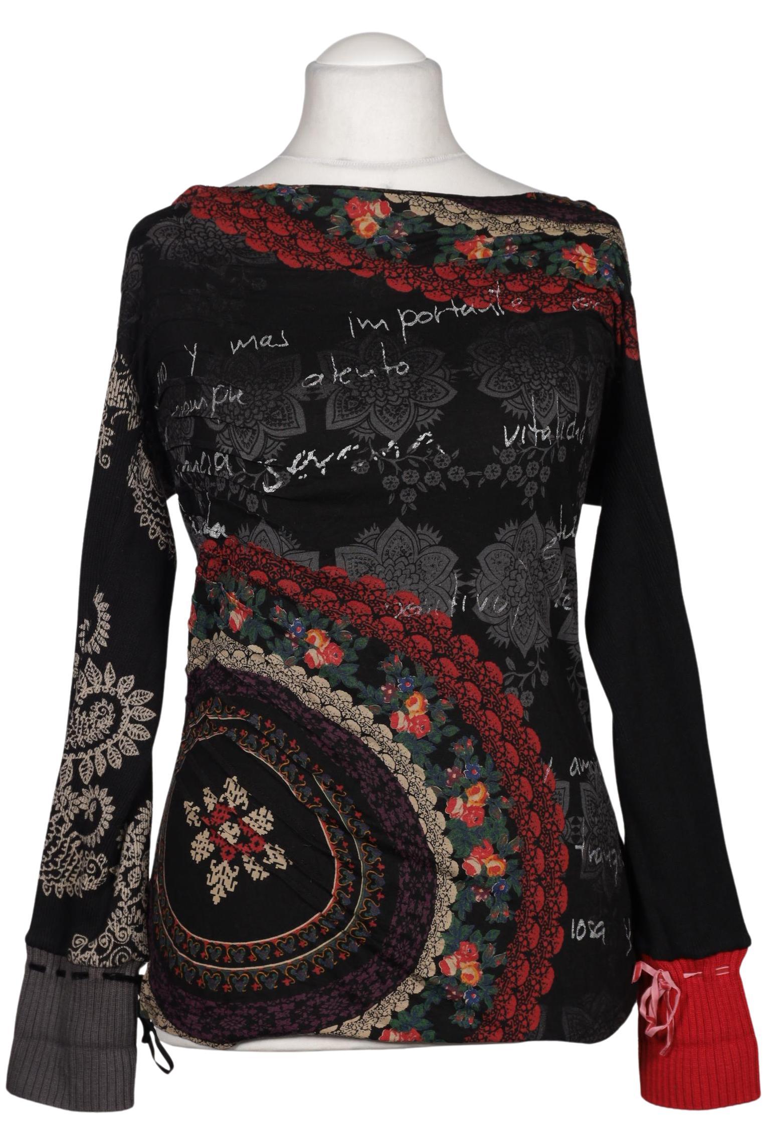 

Desigual Damen Langarmshirt, mehrfarbig, Gr. 44