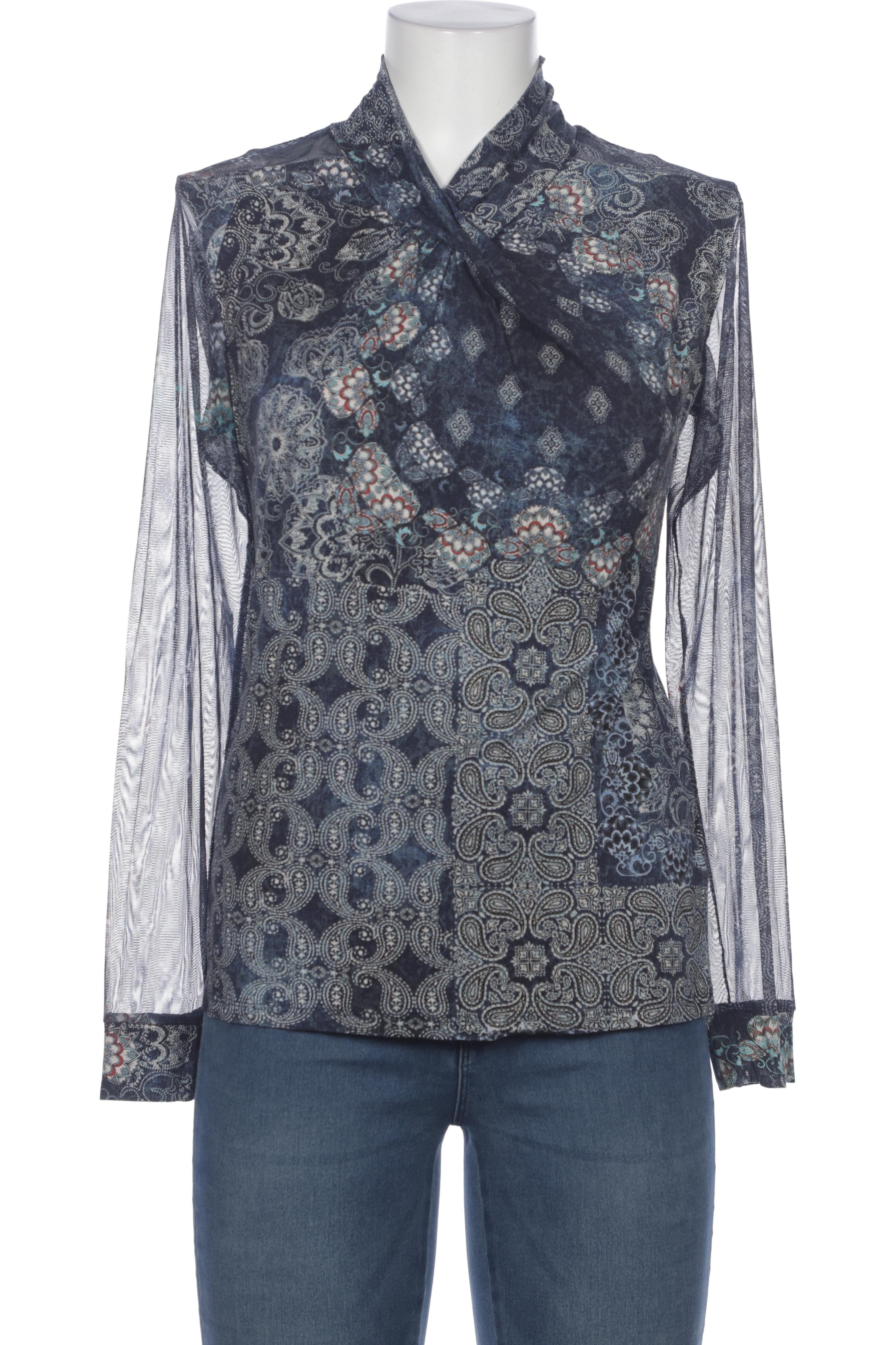 

Desigual Damen Langarmshirt, marineblau, Gr. 42