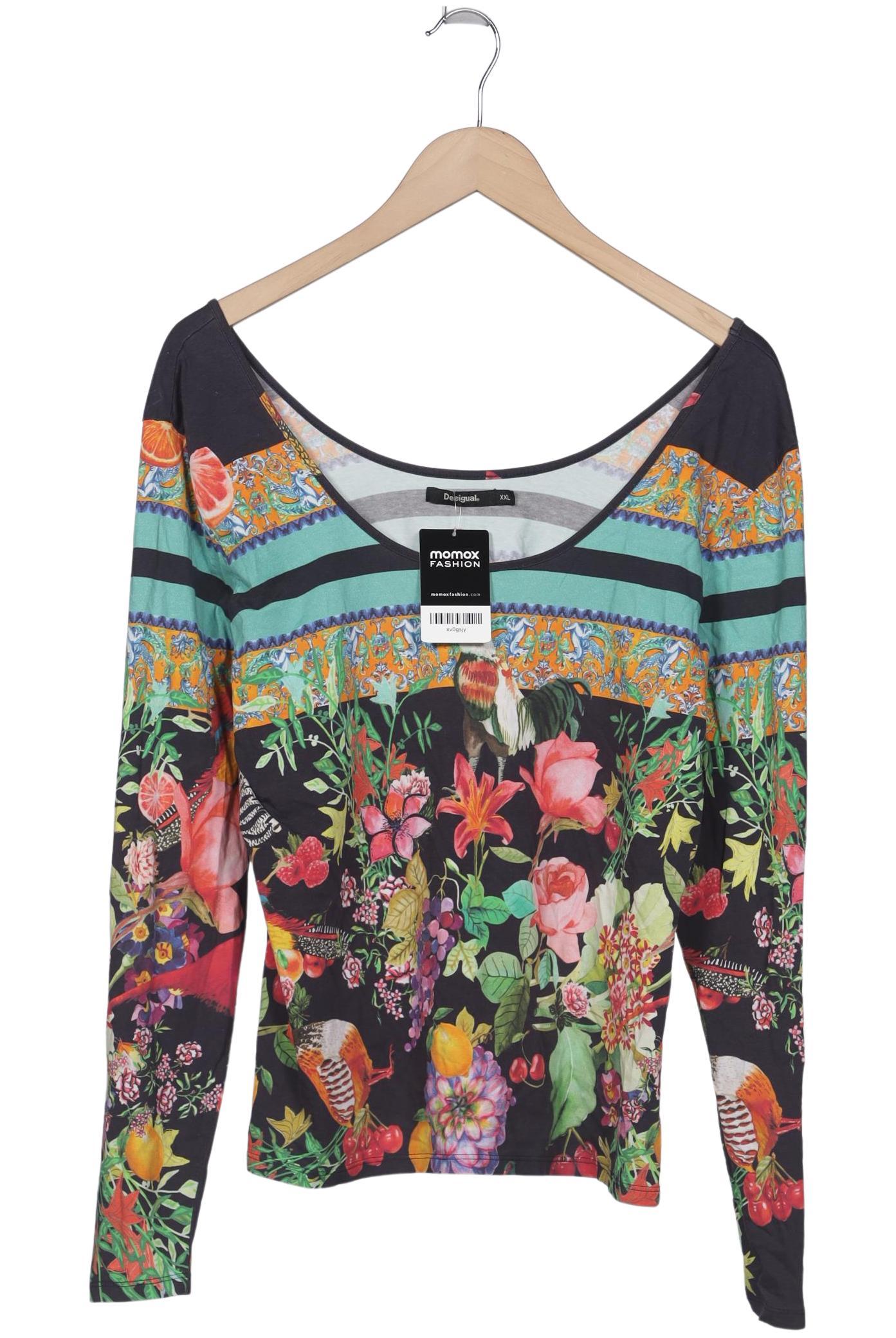 

Desigual Damen Langarmshirt, mehrfarbig, Gr. 46