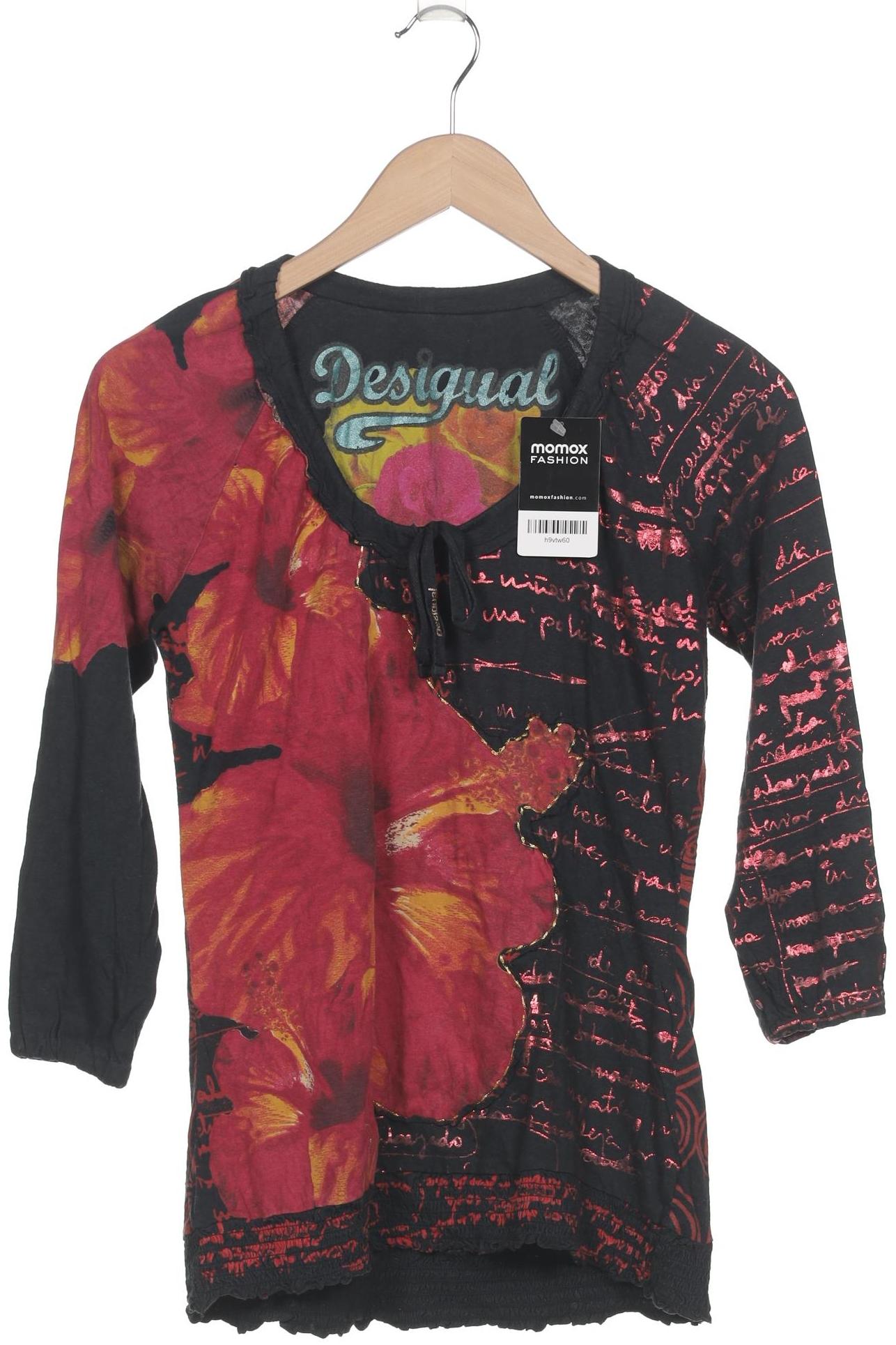 

Desigual Damen Langarmshirt, schwarz, Gr. 44