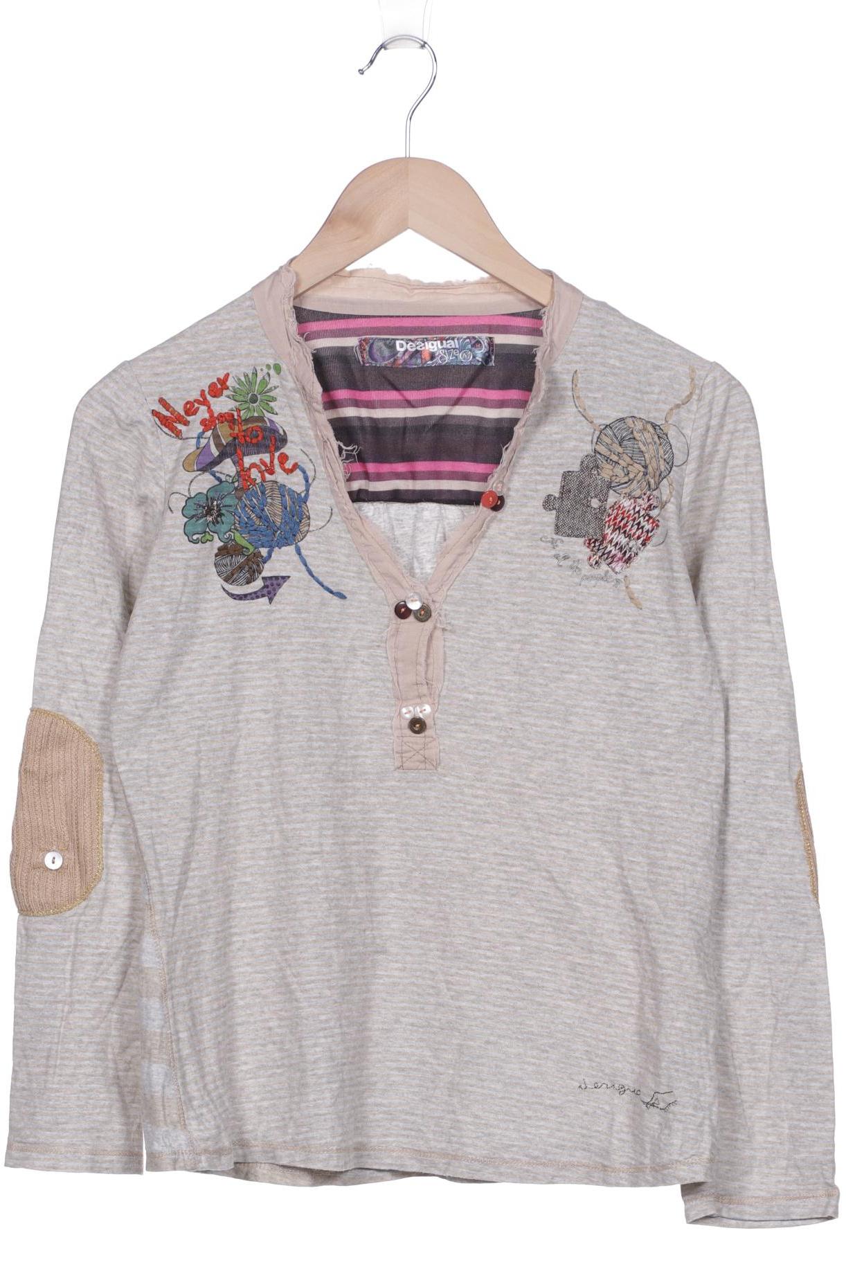 

Desigual Damen Langarmshirt, beige