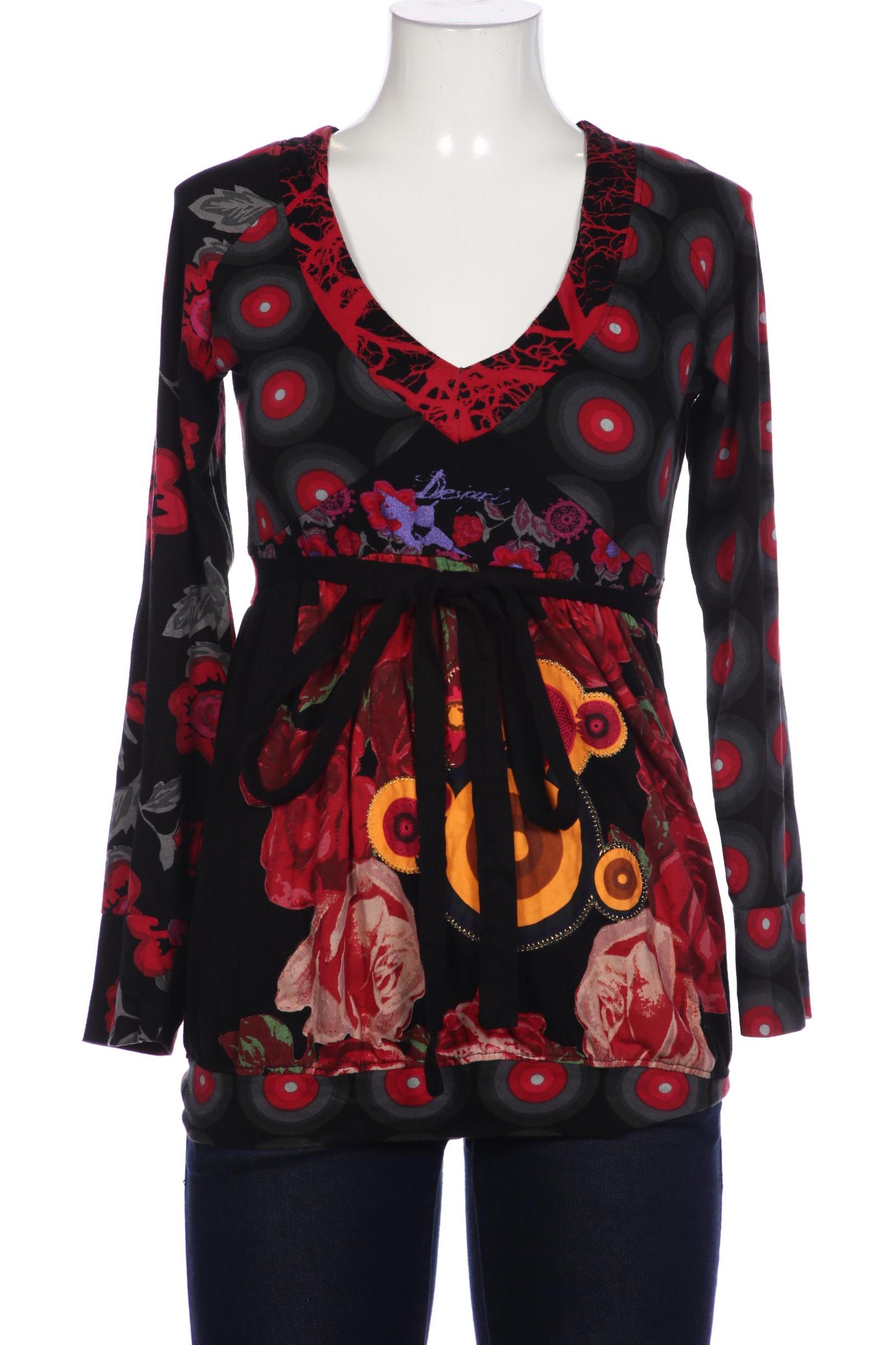 

Desigual Damen Langarmshirt, mehrfarbig, Gr. 42