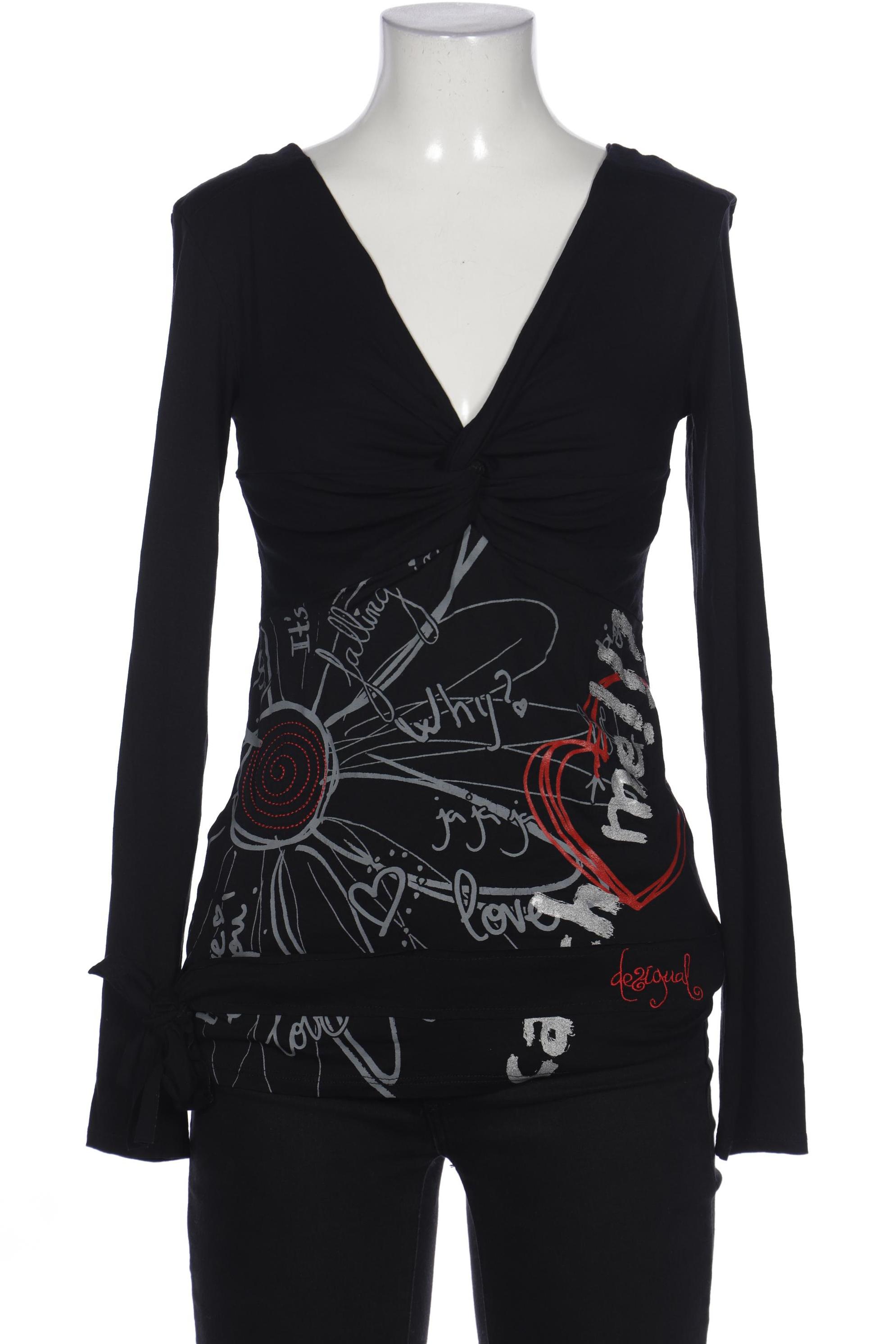 

Desigual Damen Langarmshirt, schwarz