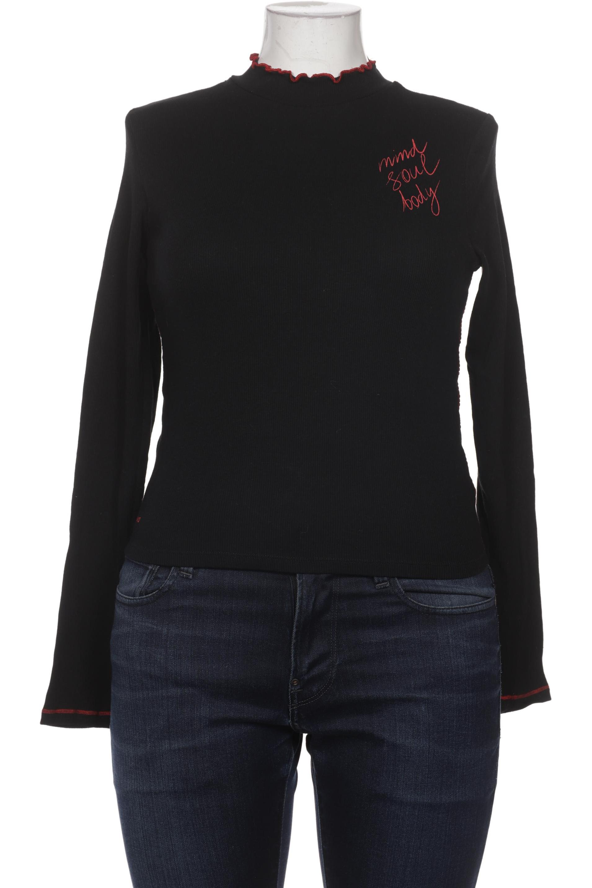 

Desigual Damen Langarmshirt, schwarz, Gr. 44