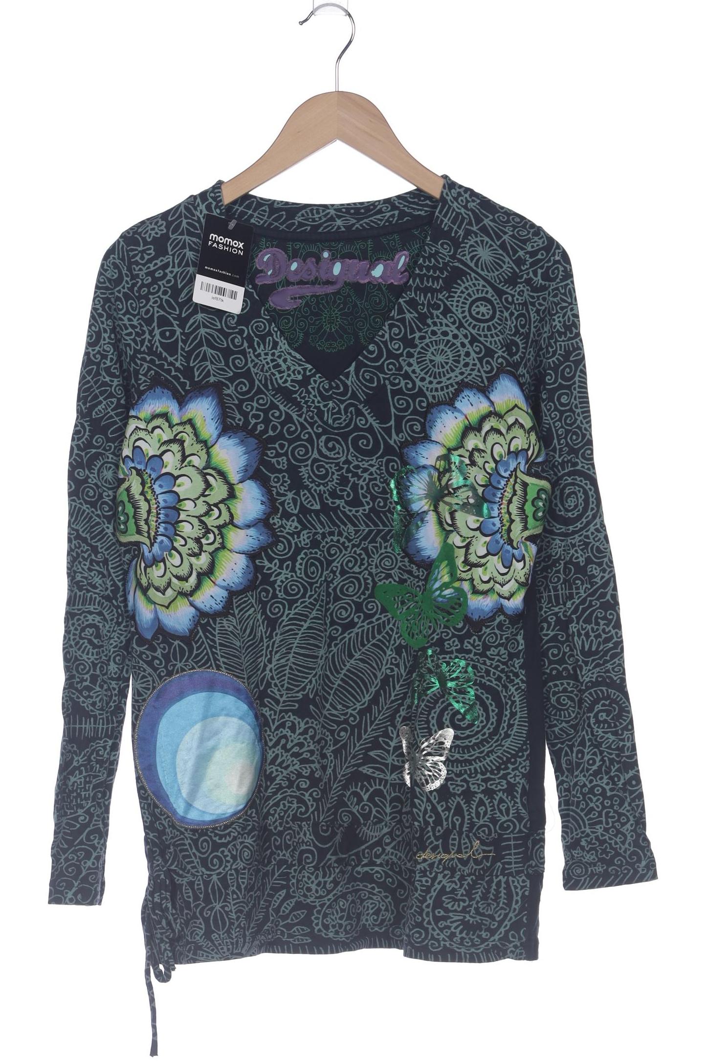 

Desigual Damen Langarmshirt, marineblau, Gr. 44