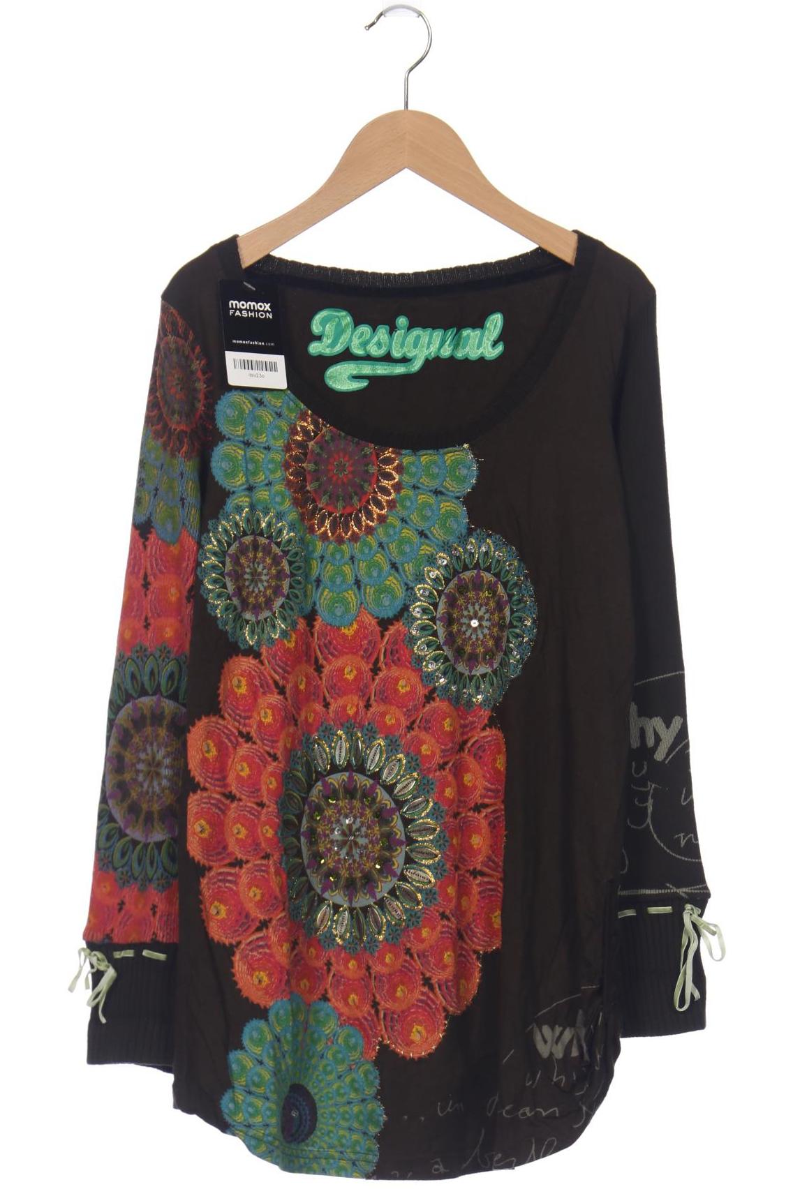 

Desigual Damen Langarmshirt, grün, Gr. 42