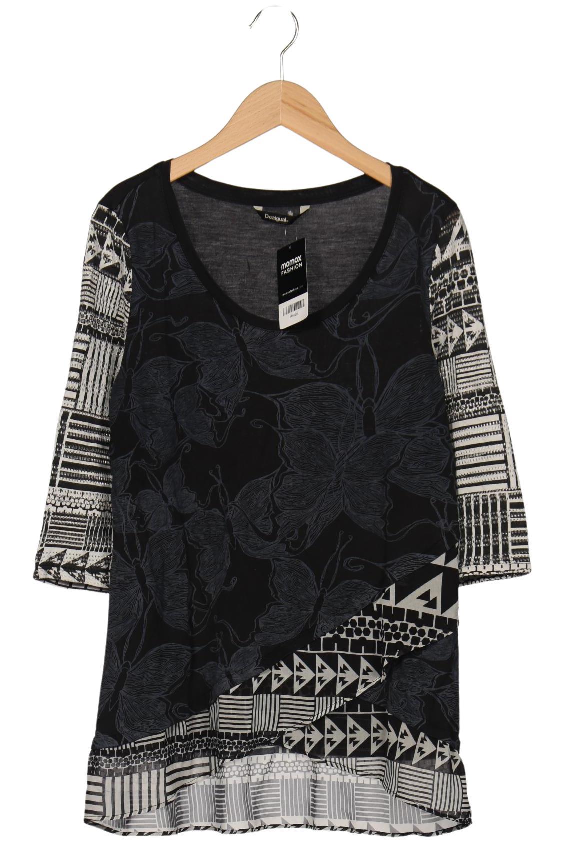 

Desigual Damen Langarmshirt, grau, Gr. 36