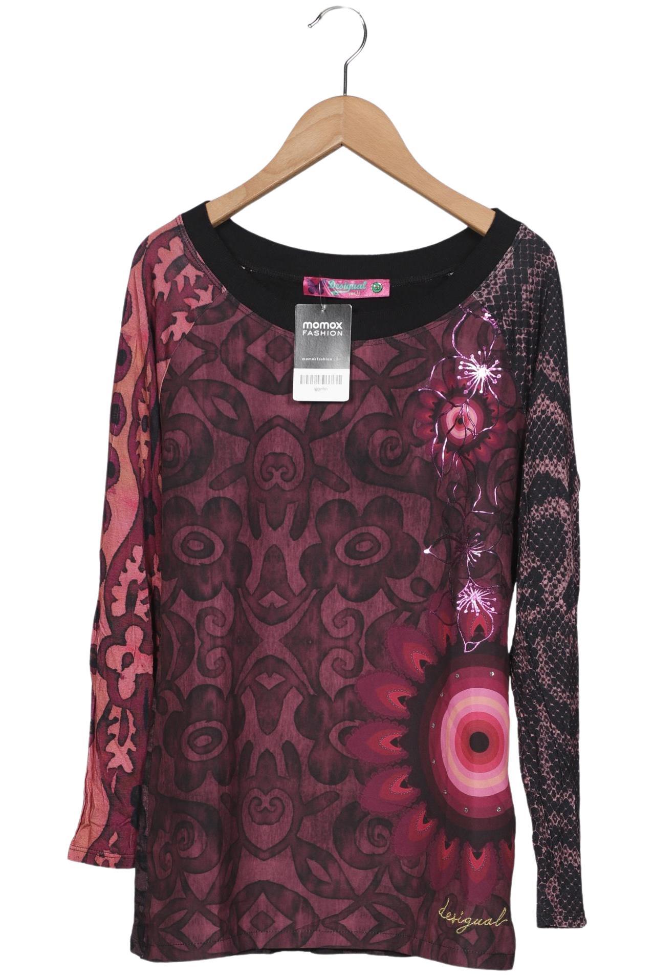 

Desigual Damen Langarmshirt, mehrfarbig, Gr. 38