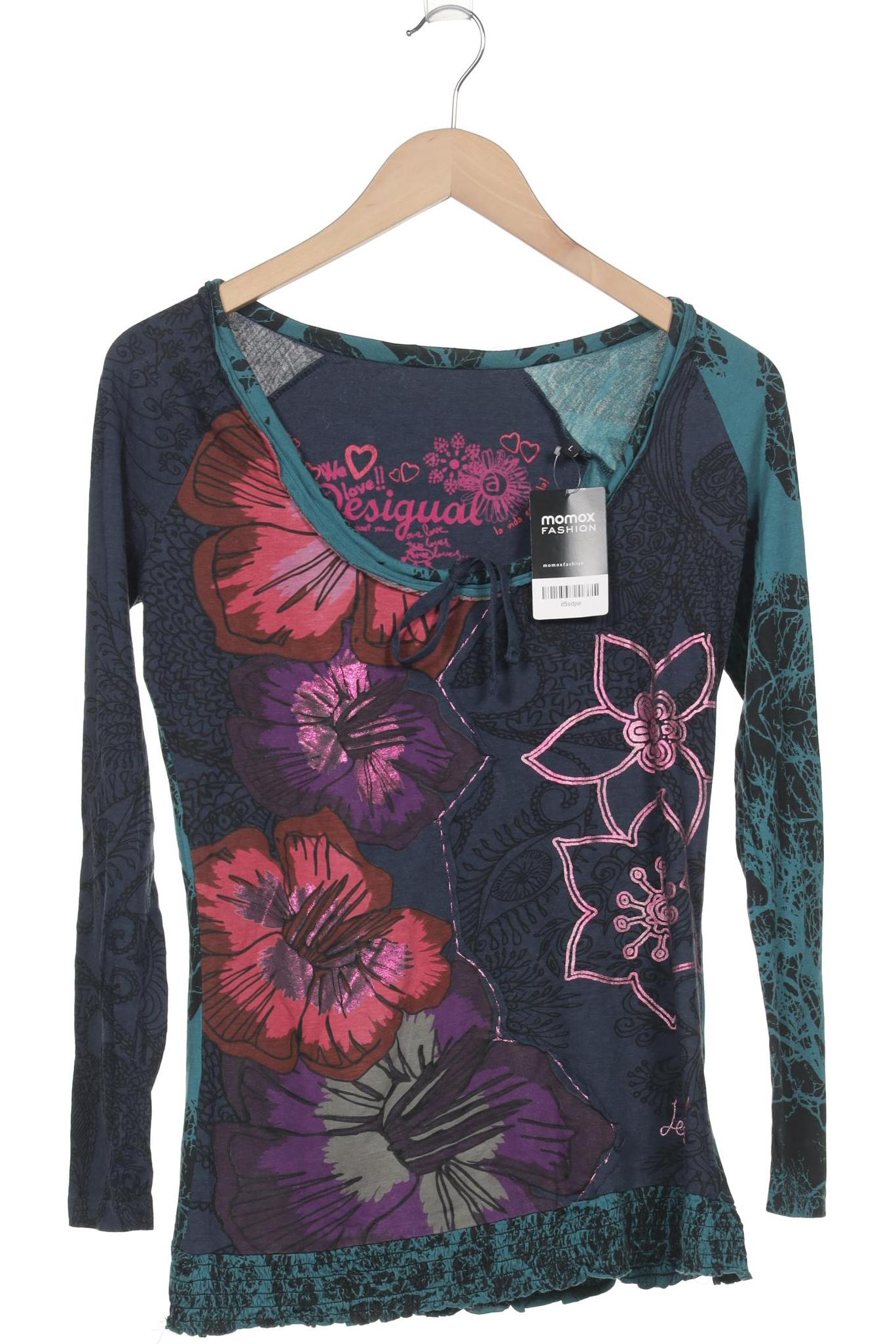 

Desigual Damen Langarmshirt, mehrfarbig, Gr. 42