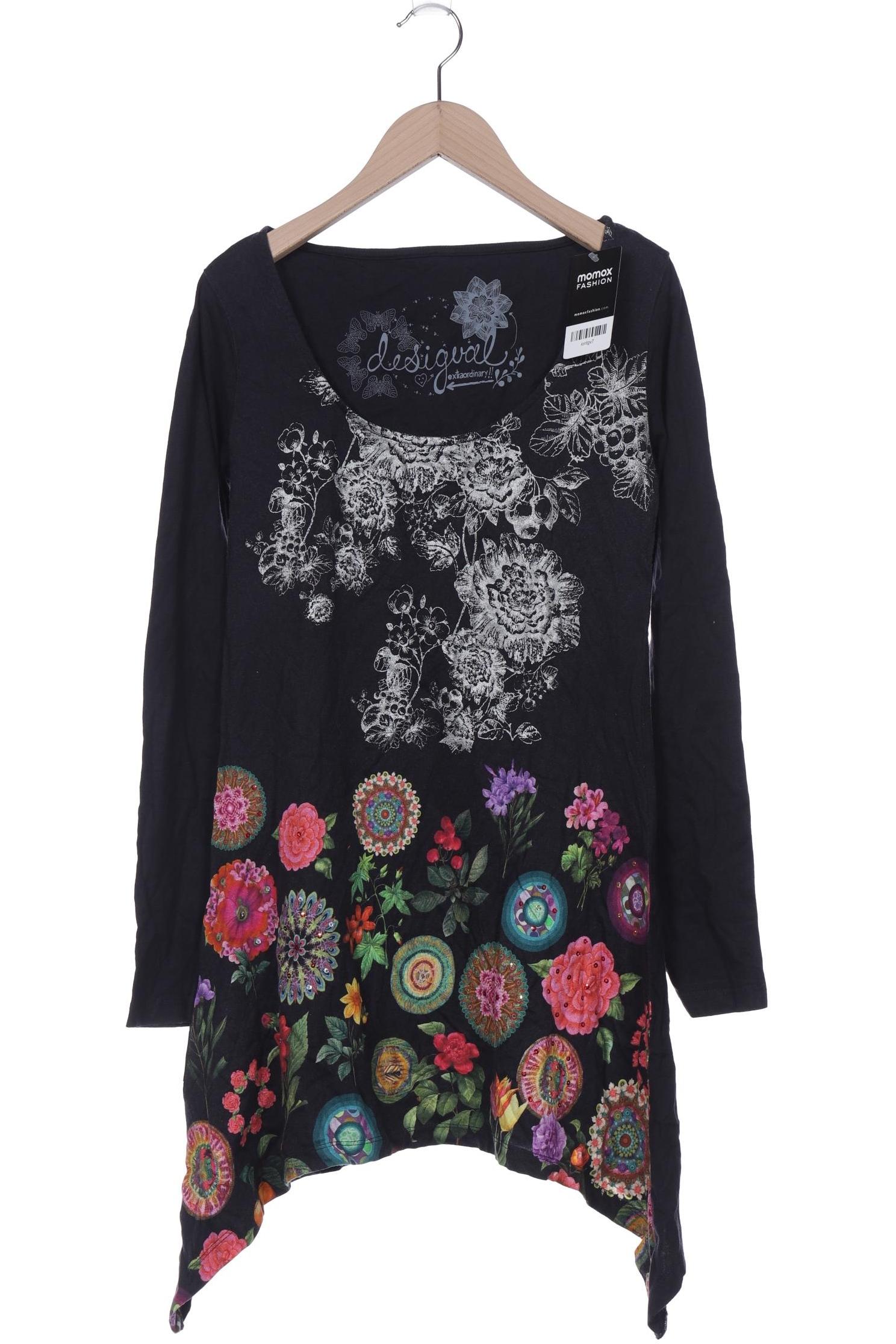 

Desigual Damen Langarmshirt, schwarz, Gr. 36