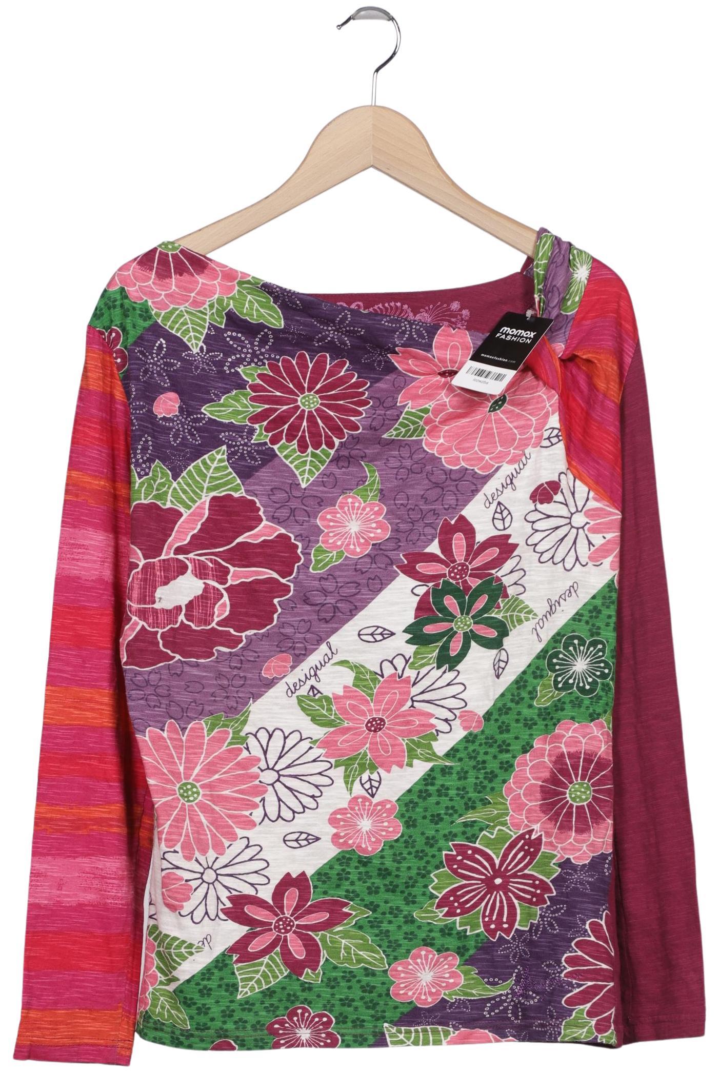 

Desigual Damen Langarmshirt, mehrfarbig, Gr. 42