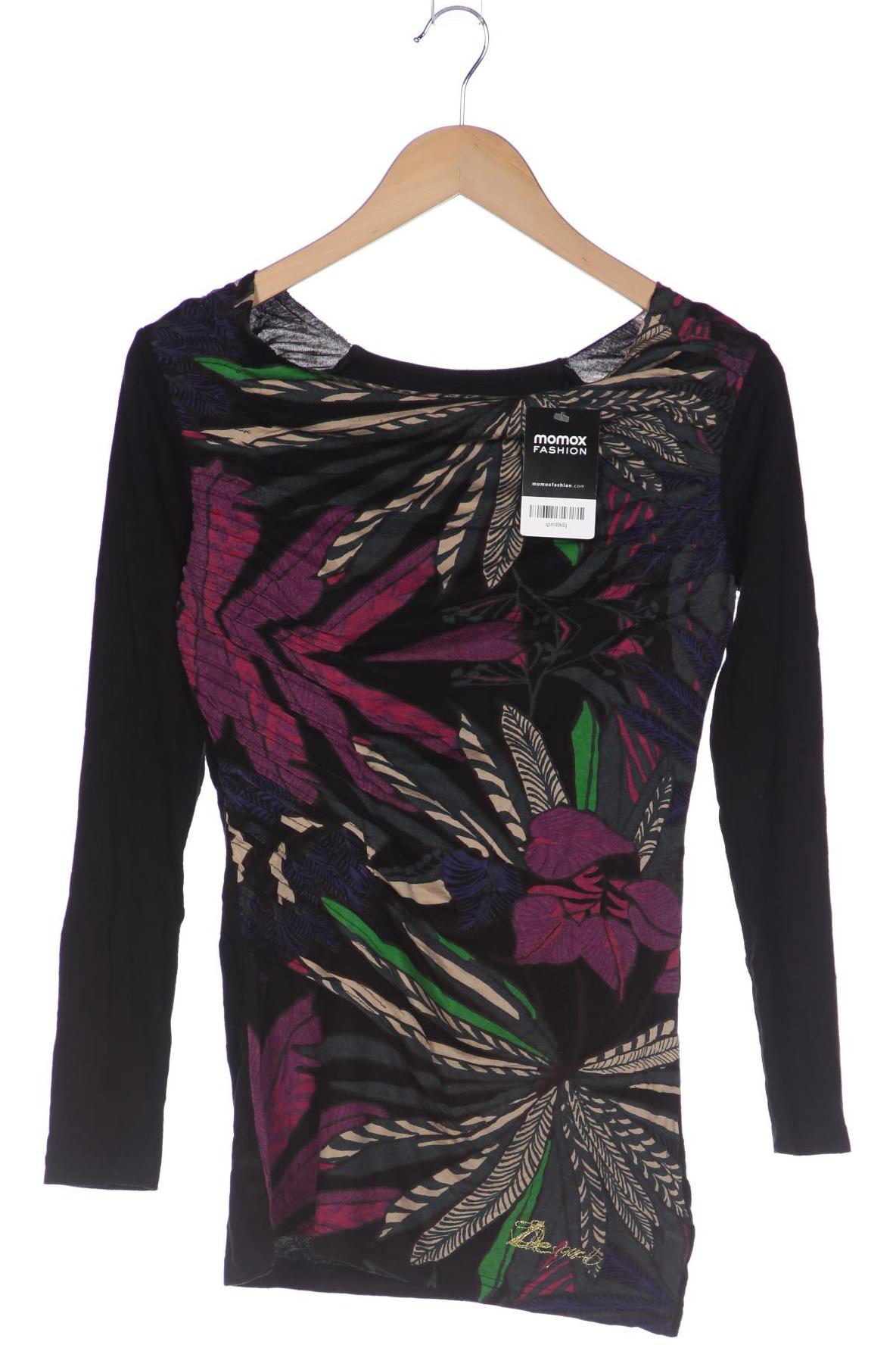 

Desigual Damen Langarmshirt, schwarz, Gr. 38