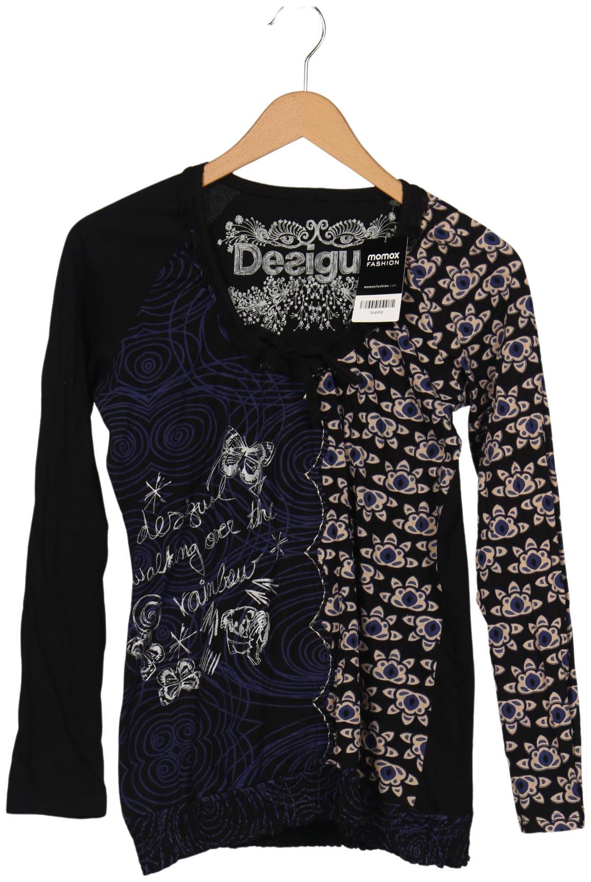 

Desigual Damen Langarmshirt, schwarz, Gr. 44