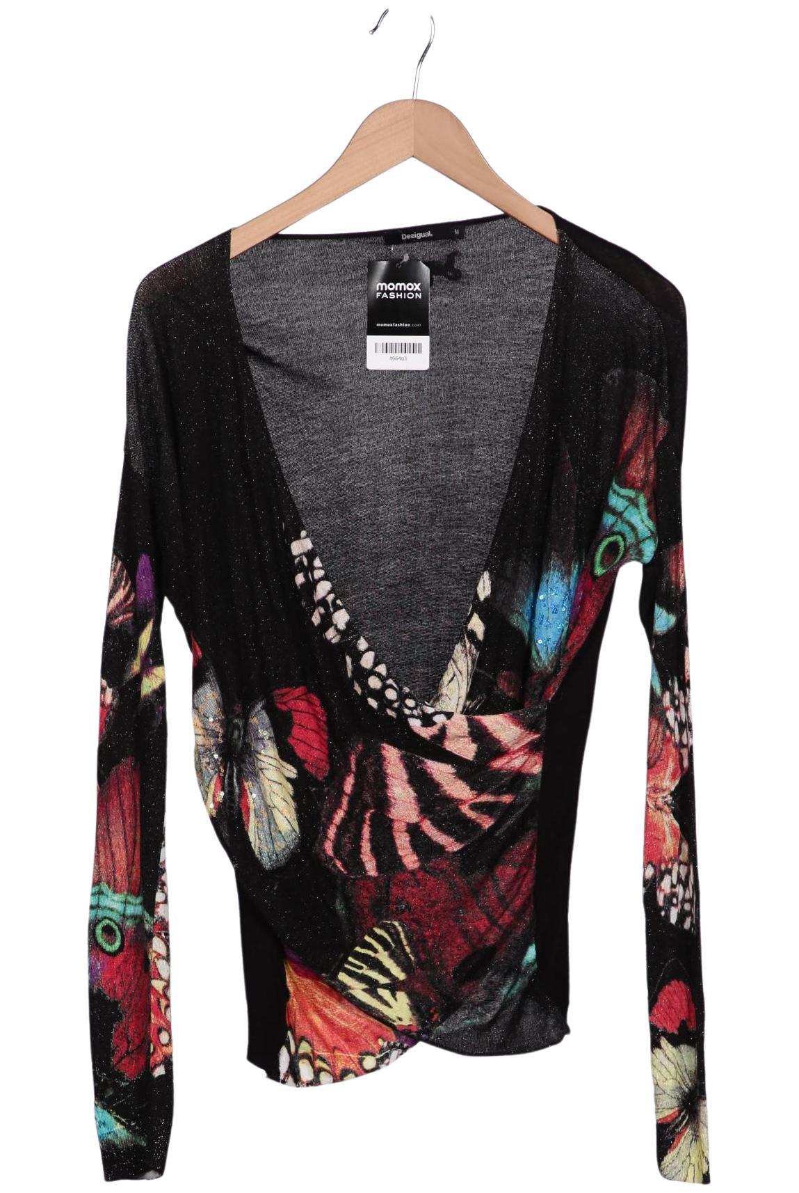 

Desigual Damen Langarmshirt, schwarz, Gr. 38