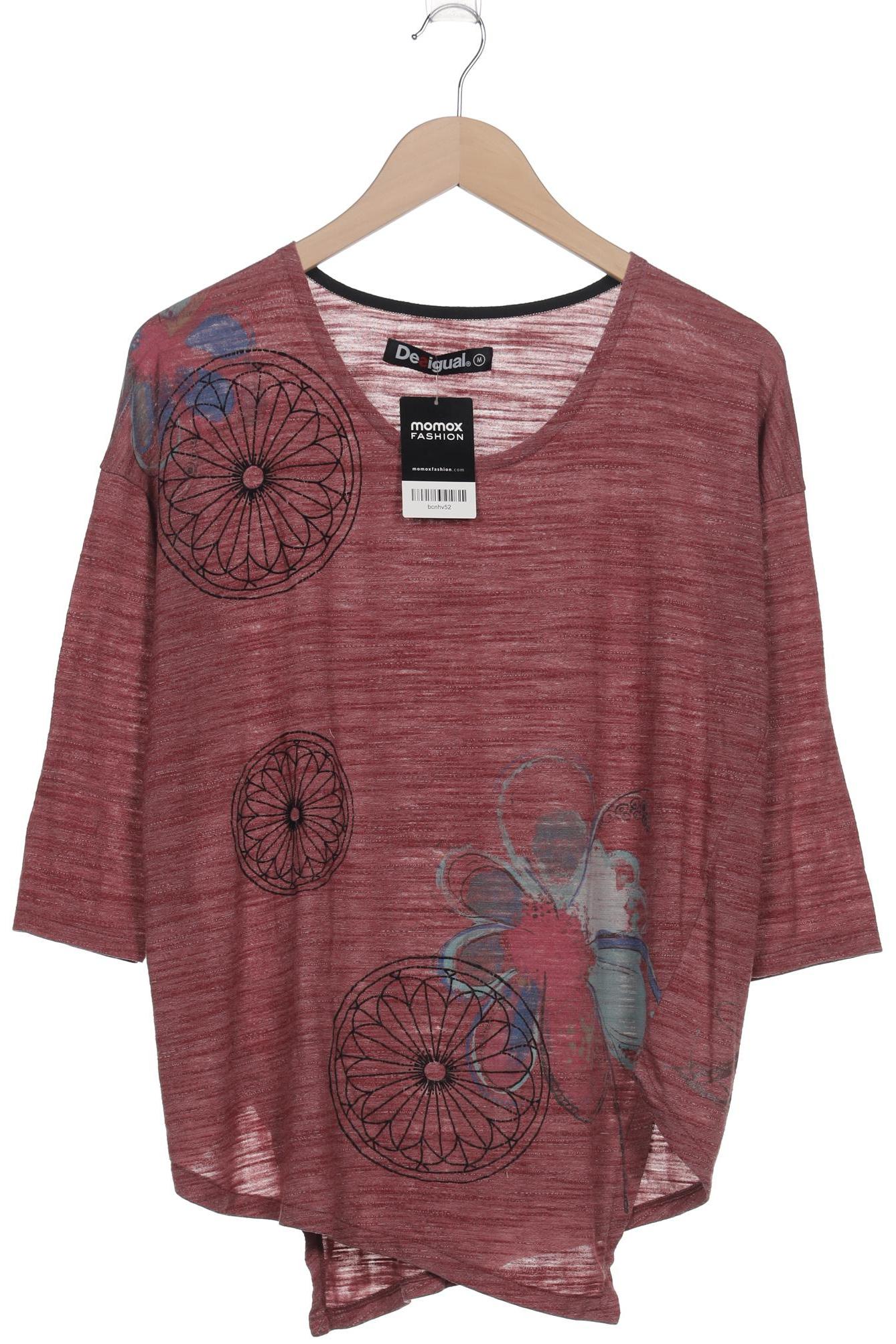 

Desigual Damen Langarmshirt, bordeaux, Gr. 38