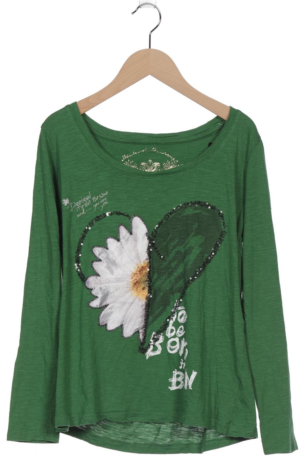 

Desigual Damen Langarmshirt, grün