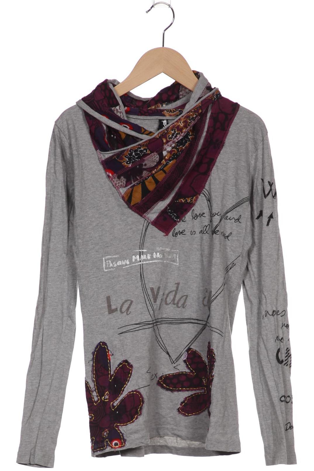 

Desigual Damen Langarmshirt, grau