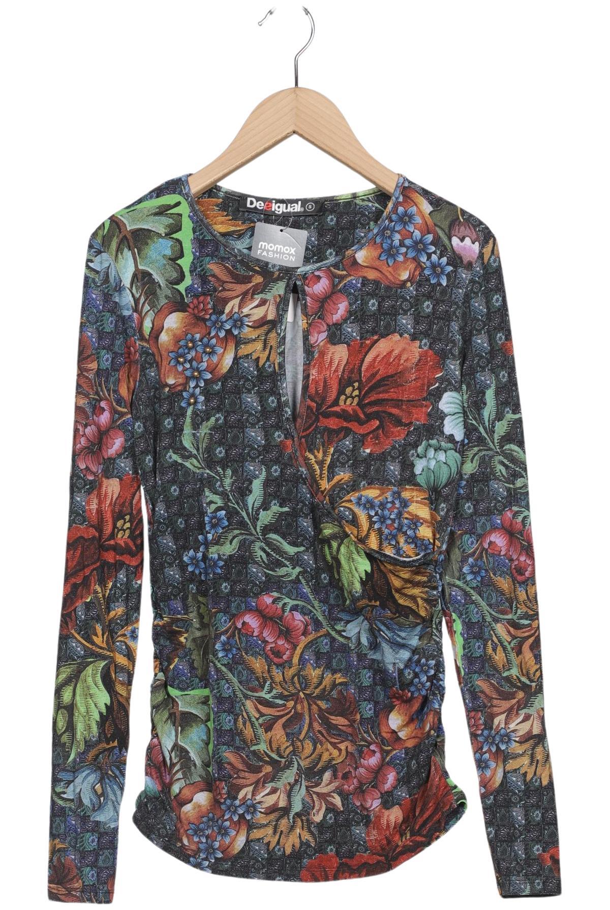 

Desigual Damen Langarmshirt, mehrfarbig, Gr. 36