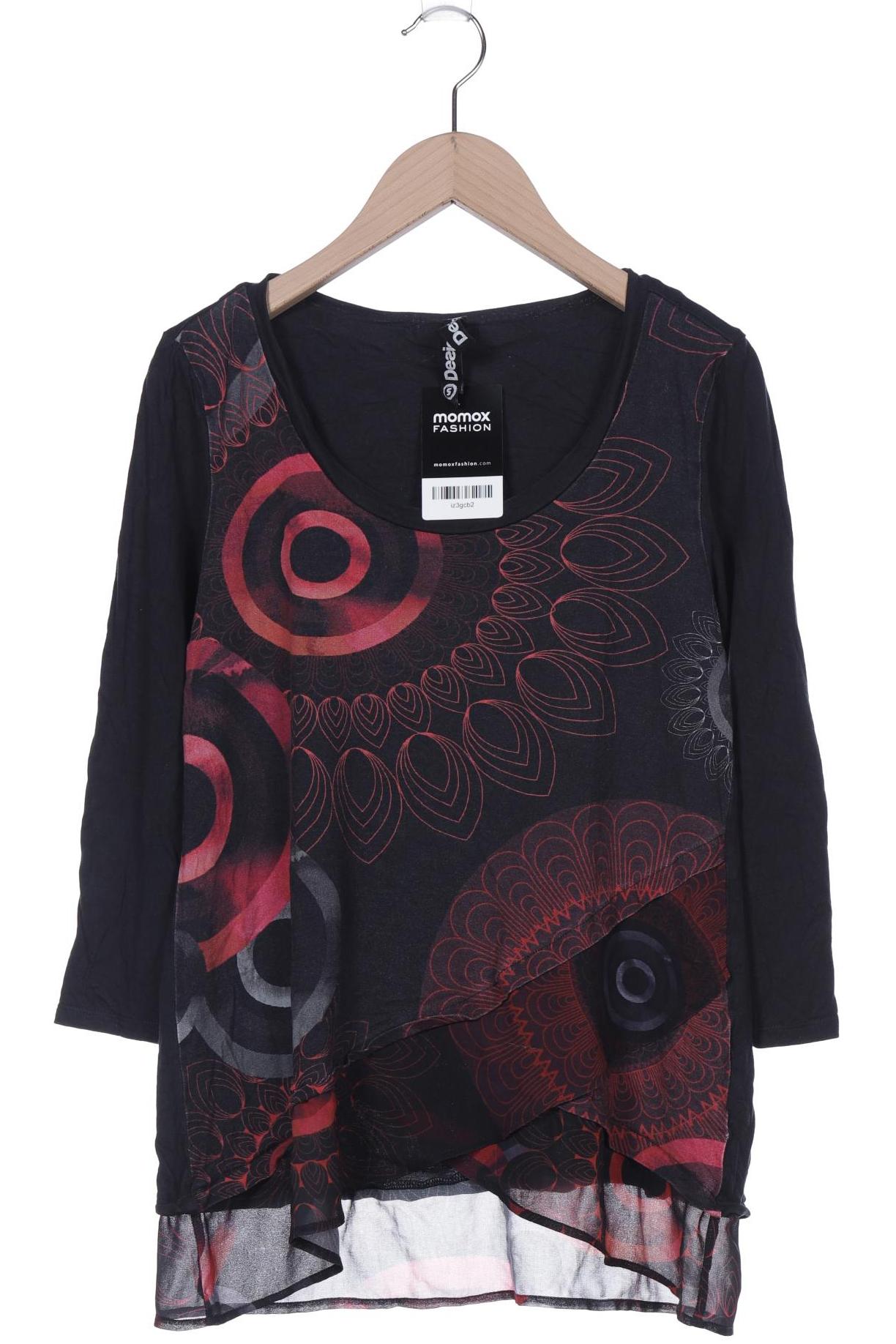 

Desigual Damen Langarmshirt, schwarz, Gr. 36