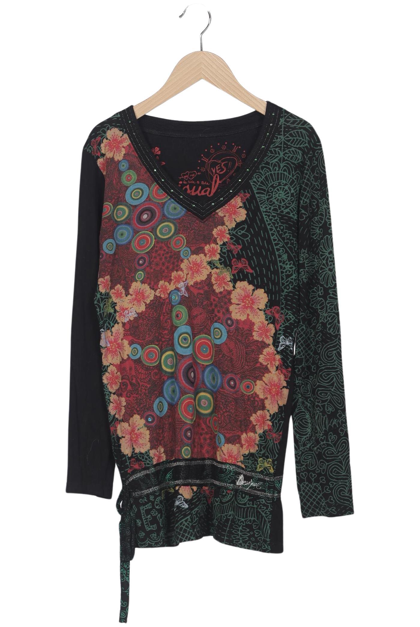 

Desigual Damen Langarmshirt, schwarz, Gr. 44