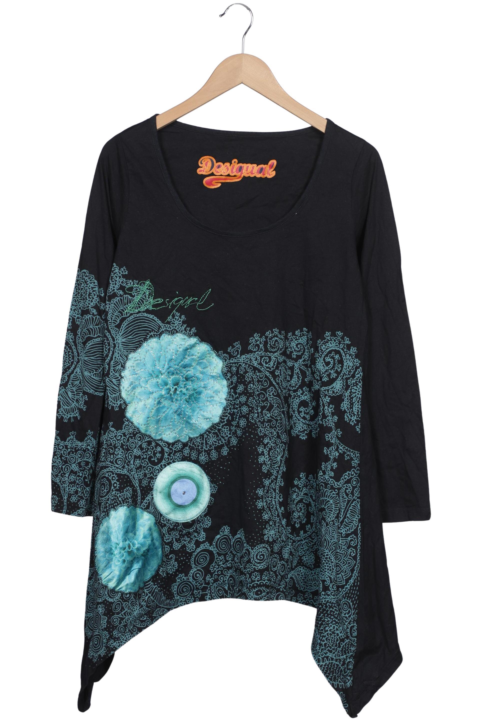 

Desigual Damen Langarmshirt, mehrfarbig, Gr. 44