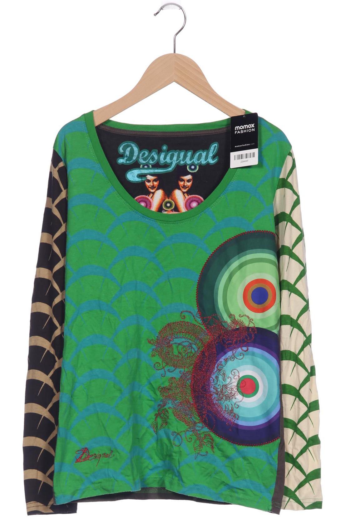 

Desigual Damen Langarmshirt, mehrfarbig, Gr. 38