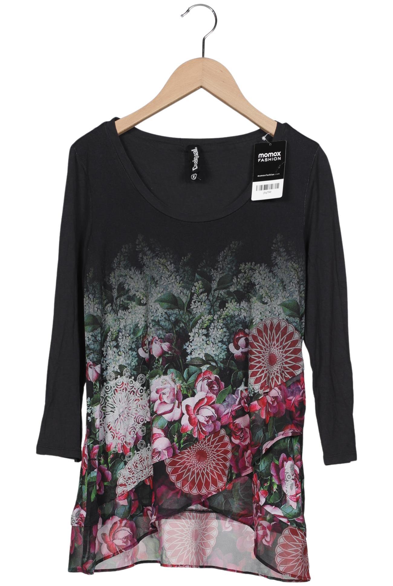 

Desigual Damen Langarmshirt, schwarz, Gr. 36