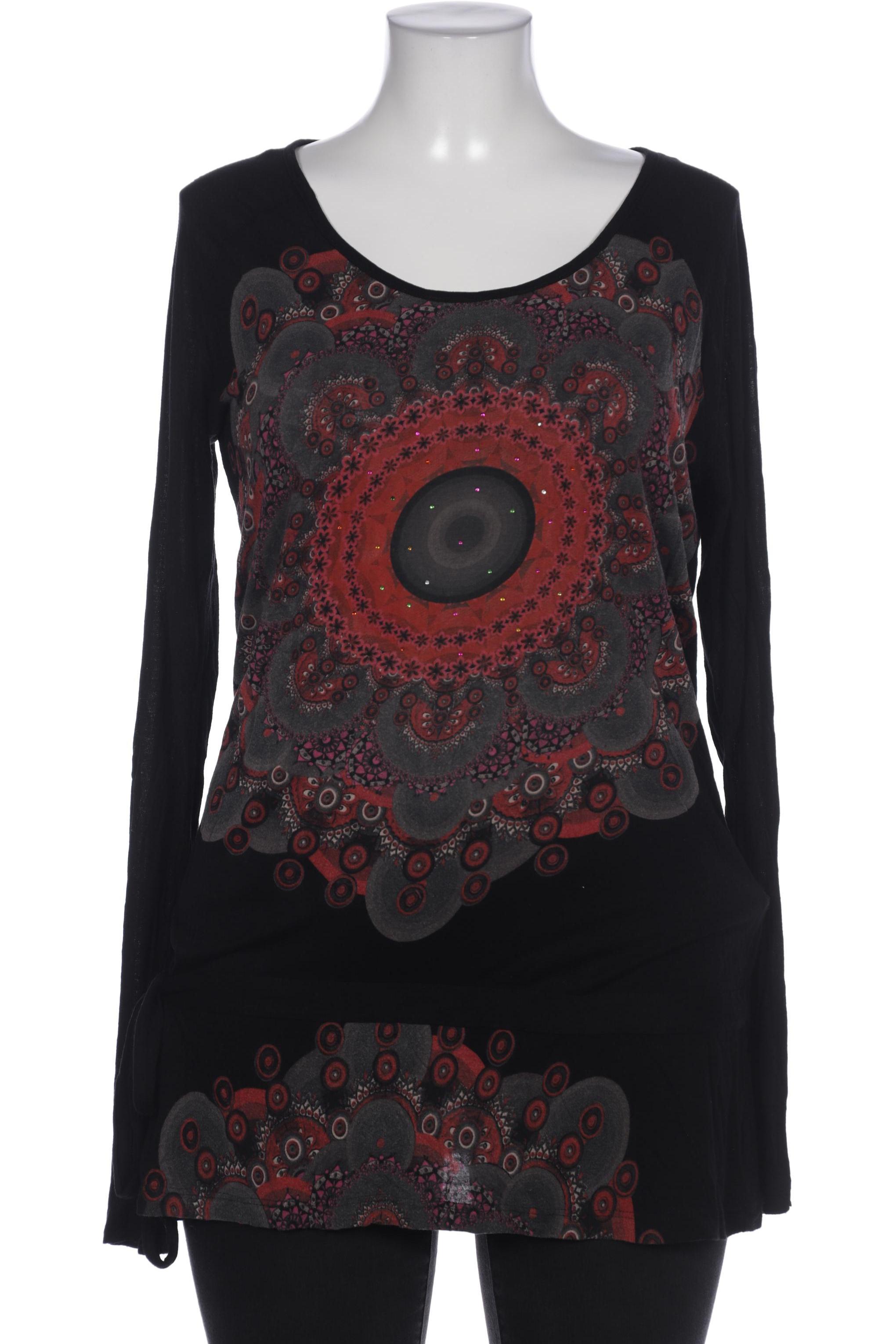 

Desigual Damen Langarmshirt, schwarz, Gr. 46