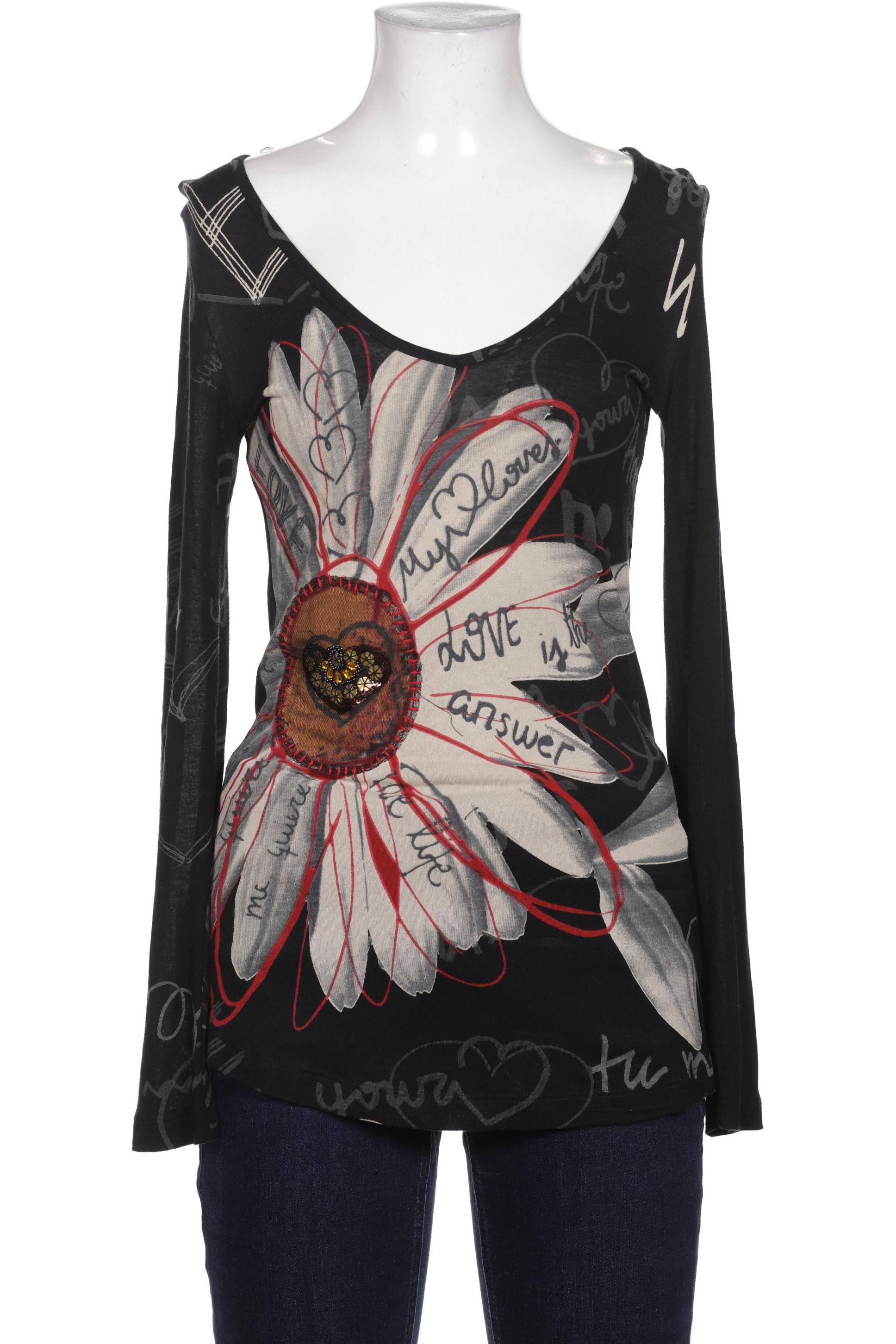 

Desigual Damen Langarmshirt, schwarz
