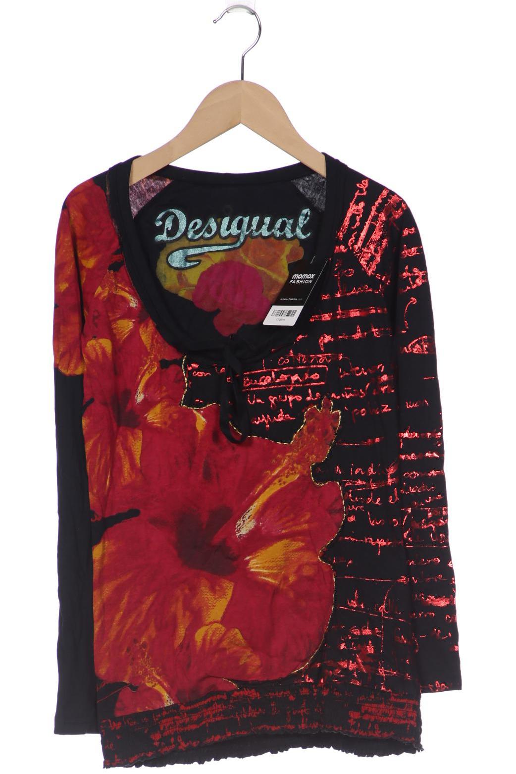 

Desigual Damen Langarmshirt, schwarz, Gr. 38