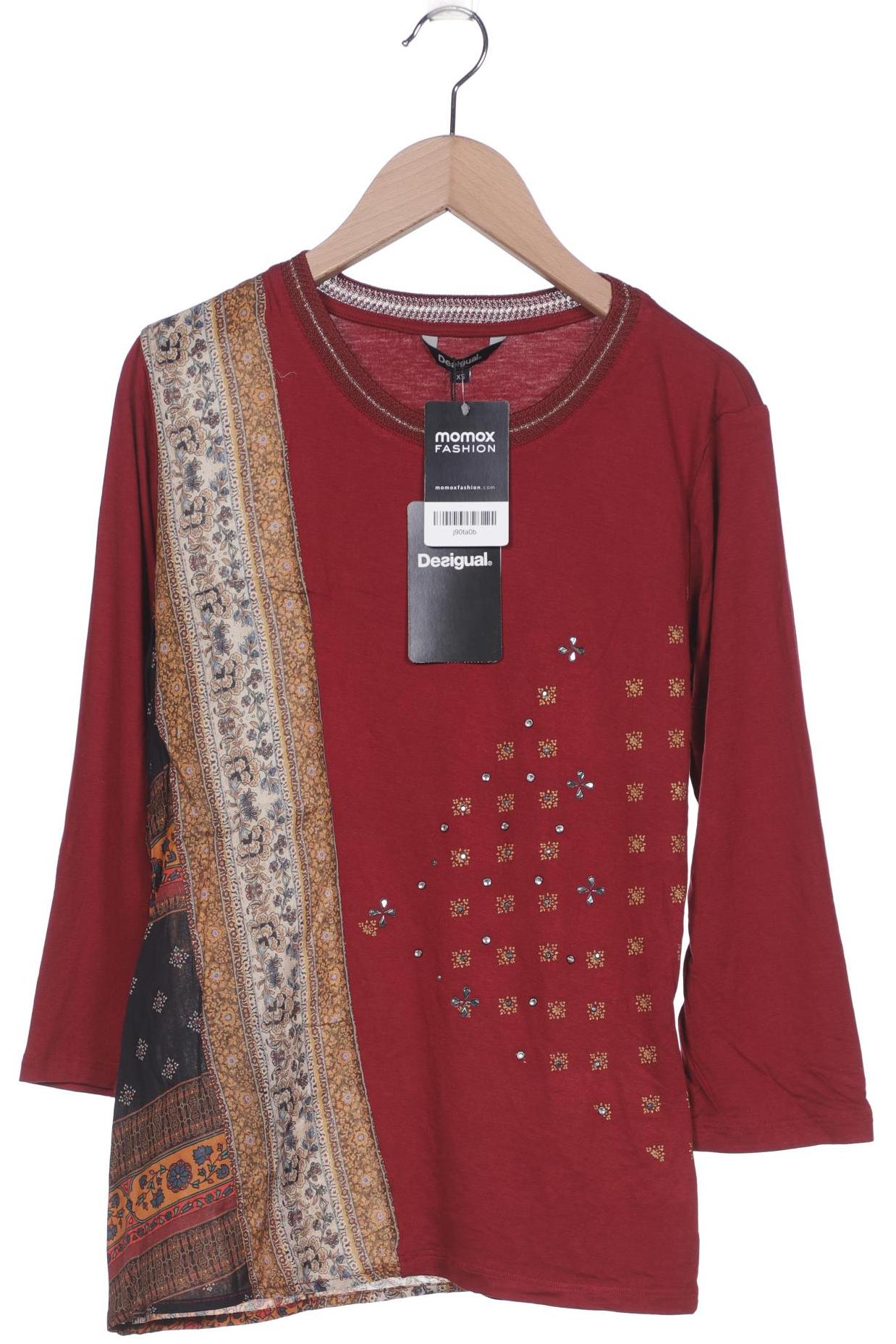 

Desigual Damen Langarmshirt, rot