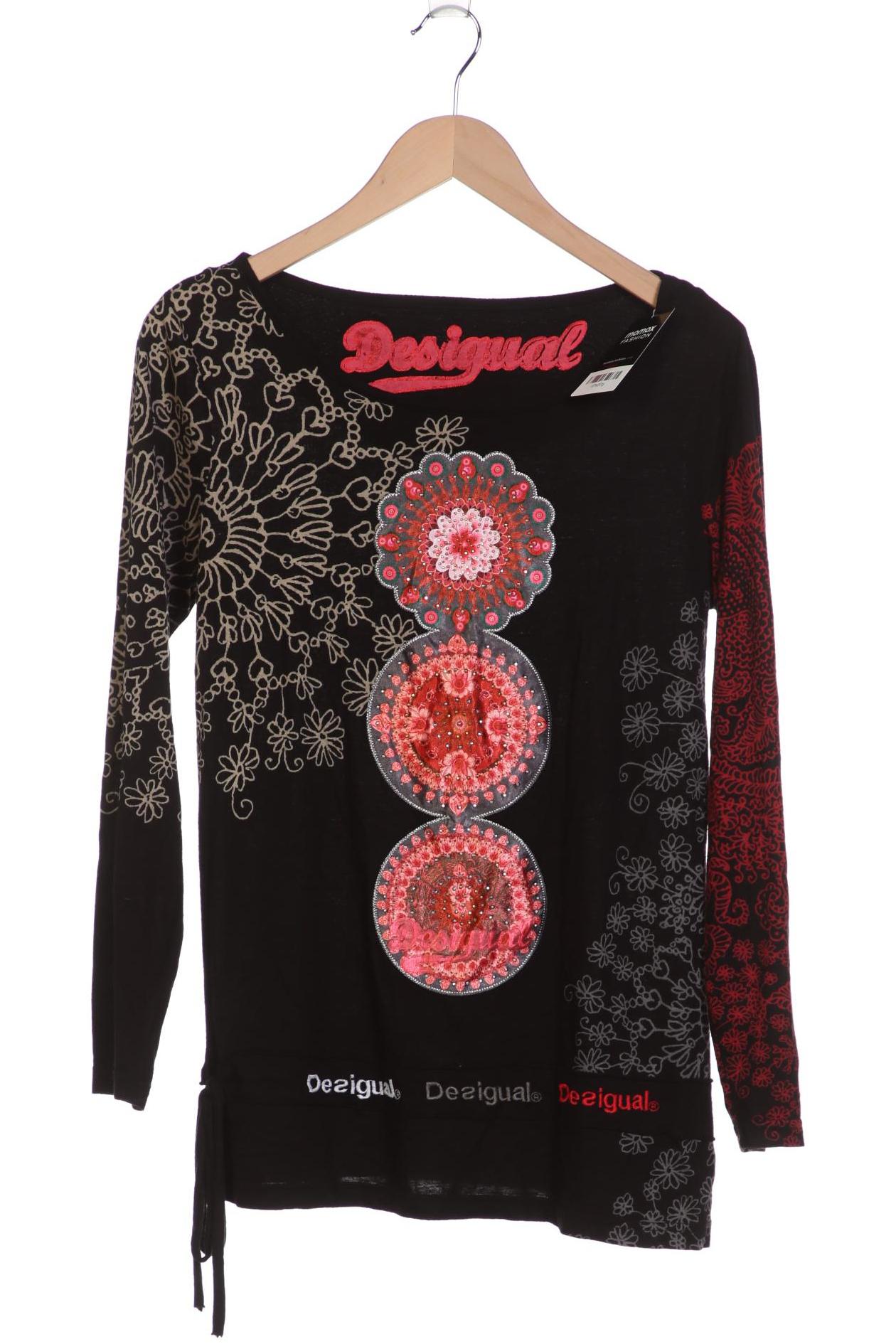 

Desigual Damen Langarmshirt, schwarz, Gr. 42