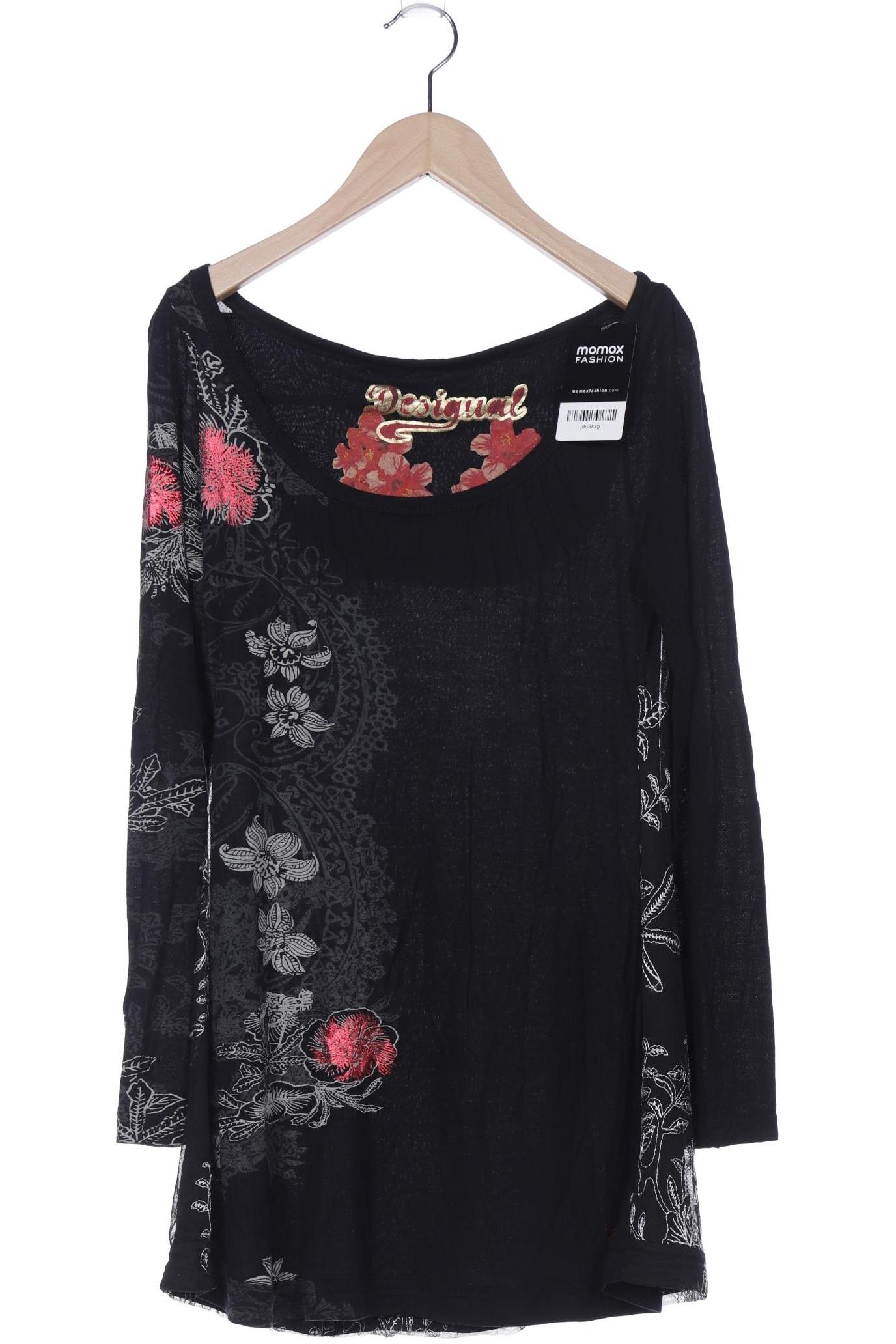 

Desigual Damen Langarmshirt, schwarz, Gr. 38