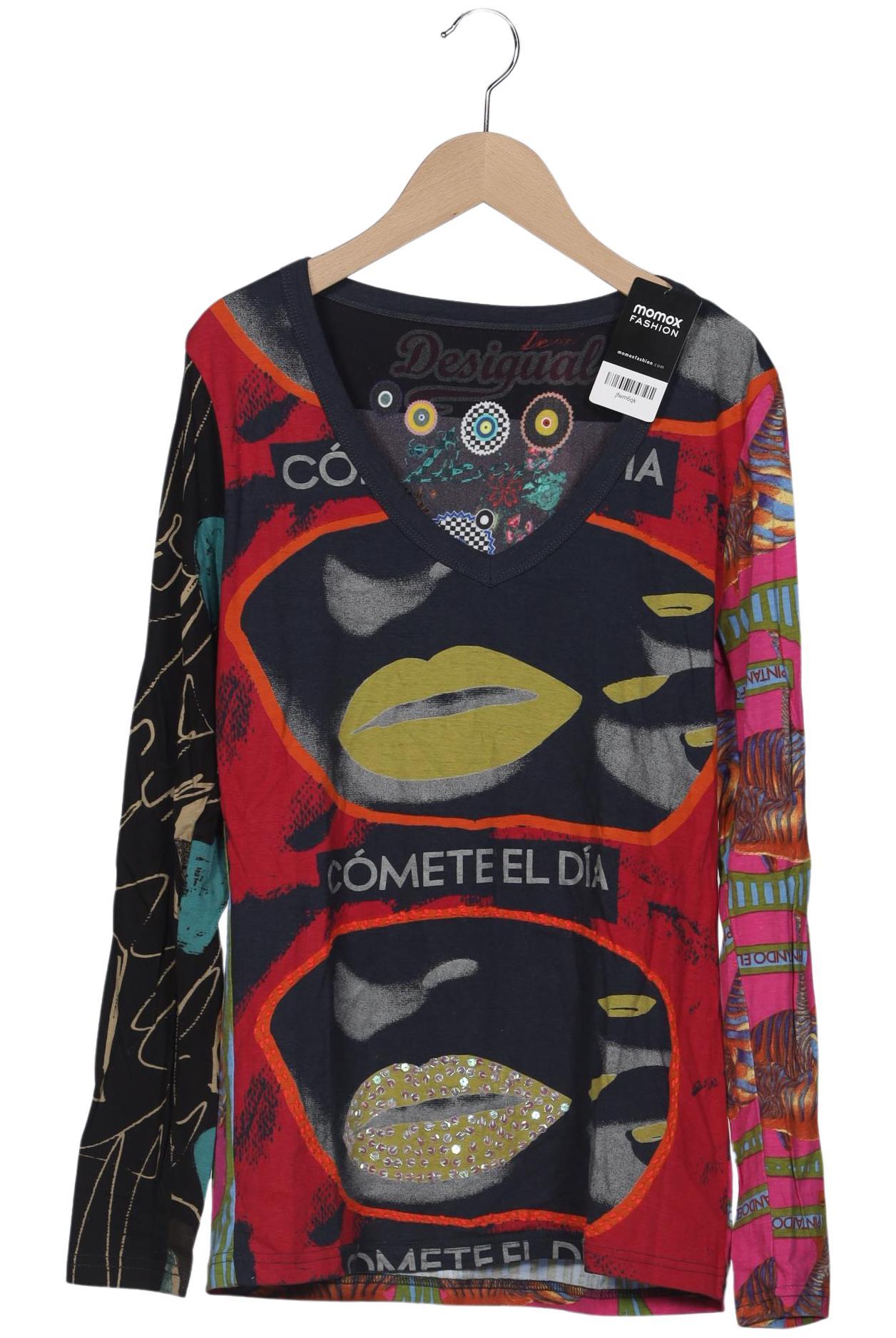

Desigual Damen Langarmshirt, mehrfarbig, Gr. 42