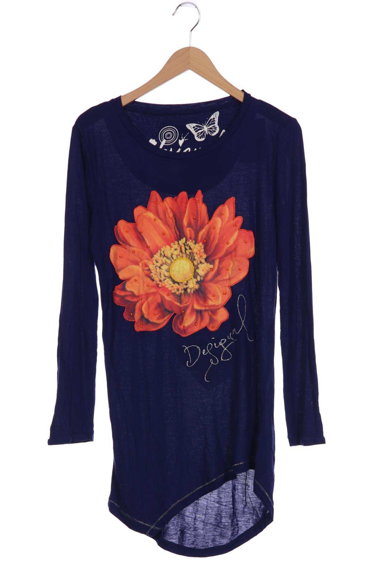 

Desigual Damen Langarmshirt, blau