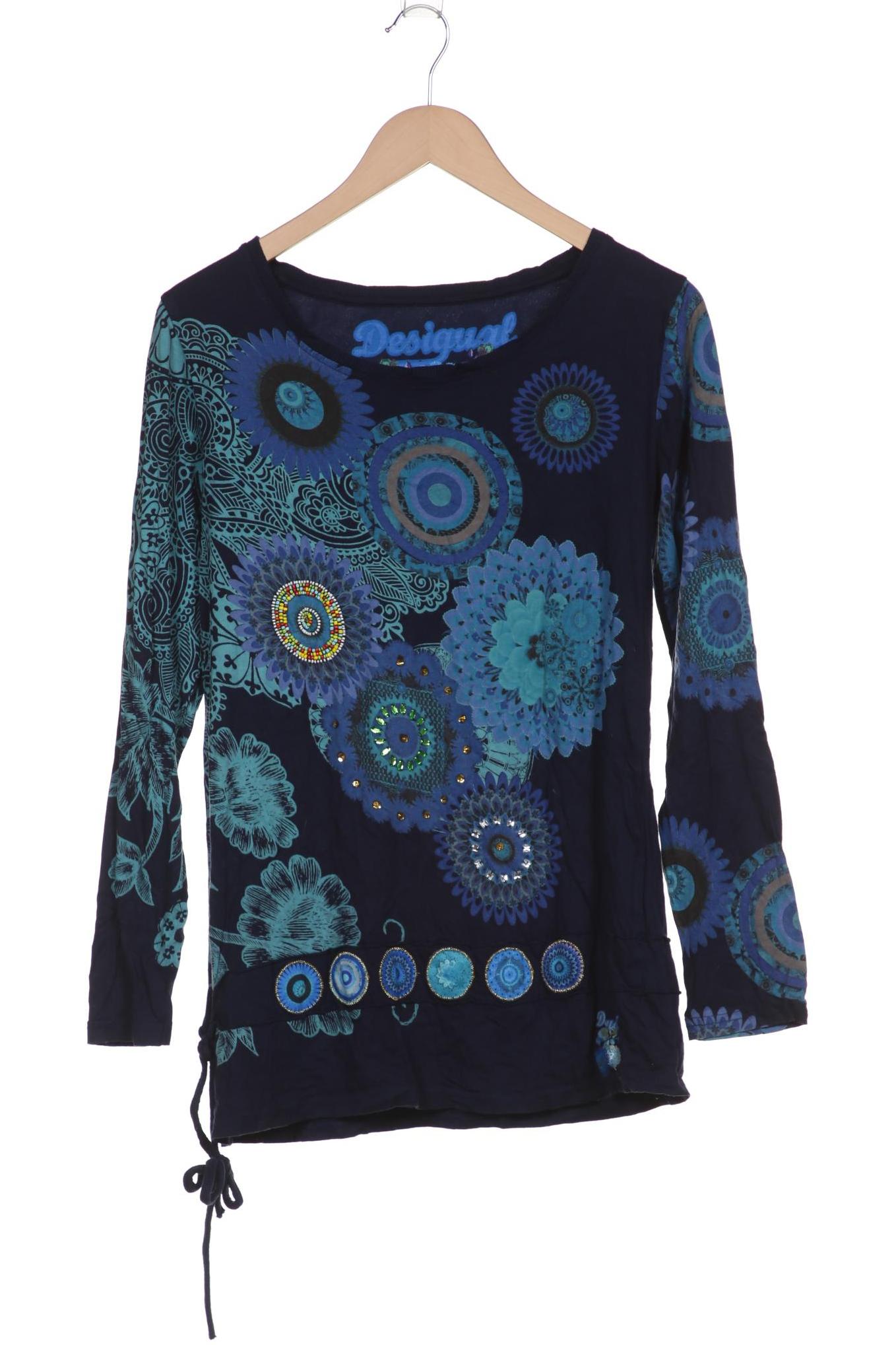 

Desigual Damen Langarmshirt, marineblau