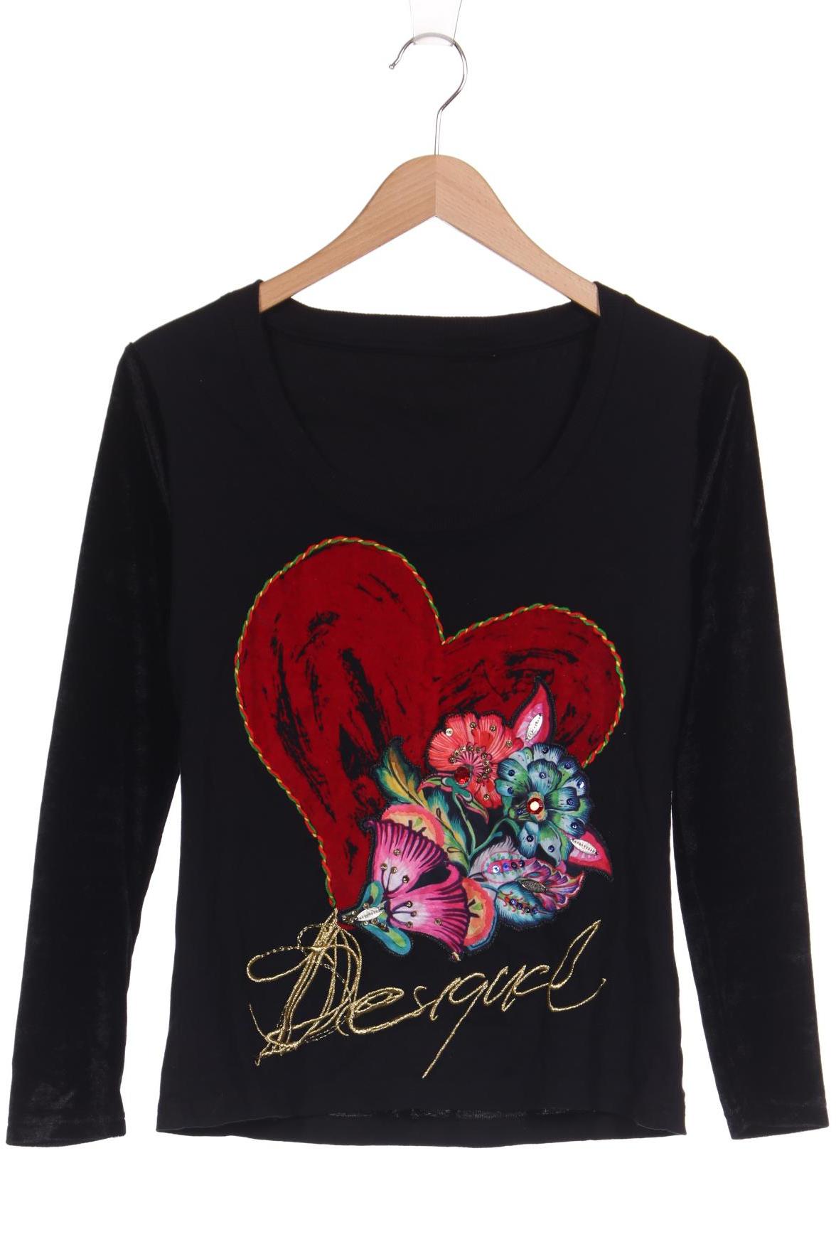 

Desigual Damen Langarmshirt, schwarz