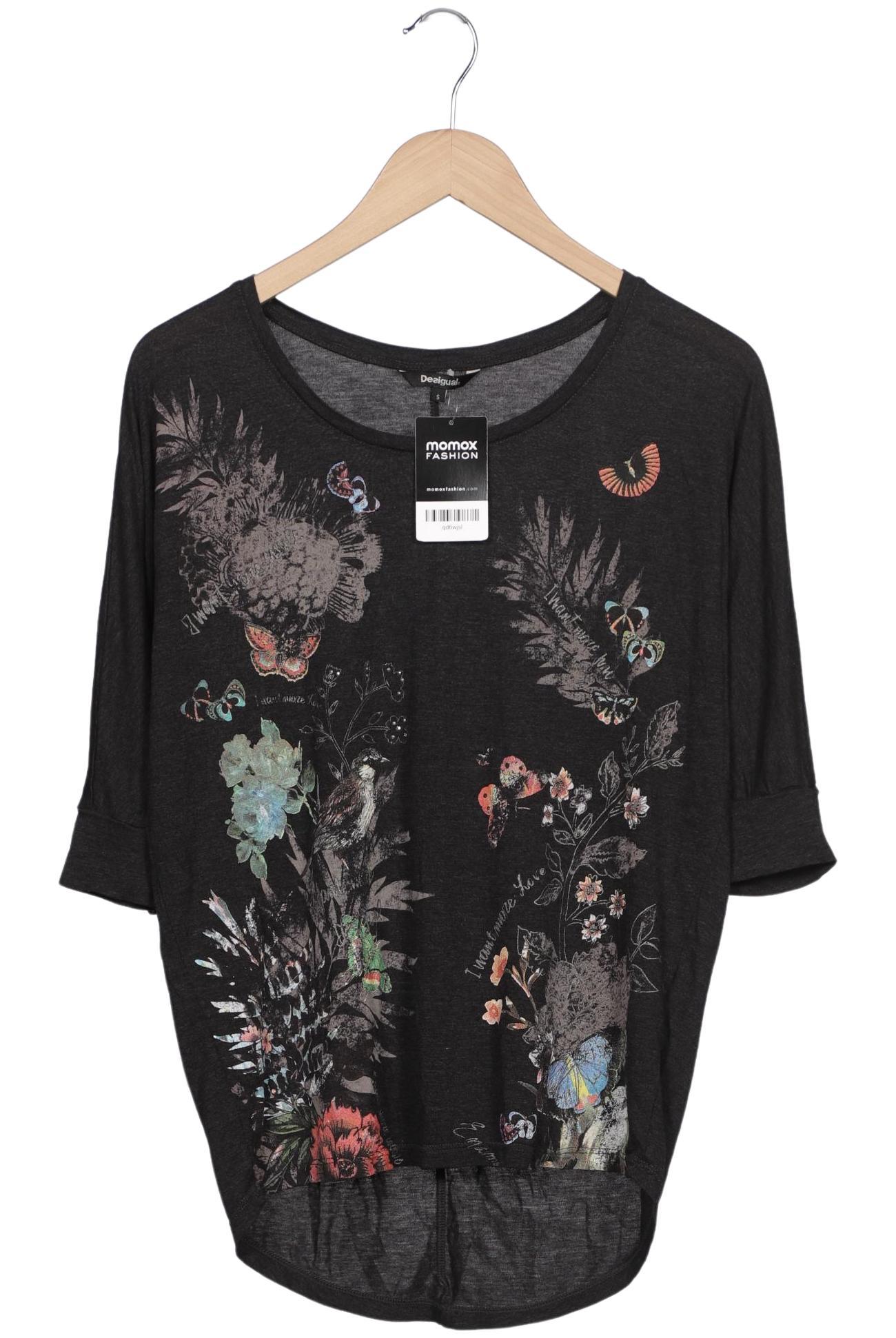 

Desigual Damen Langarmshirt, schwarz, Gr. 36