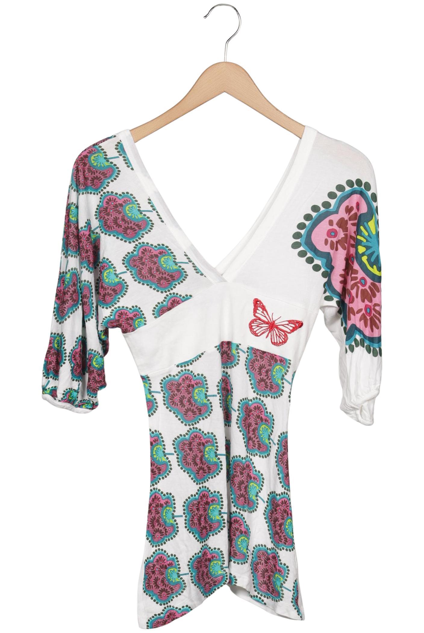 

Desigual Damen Langarmshirt, mehrfarbig, Gr. 36