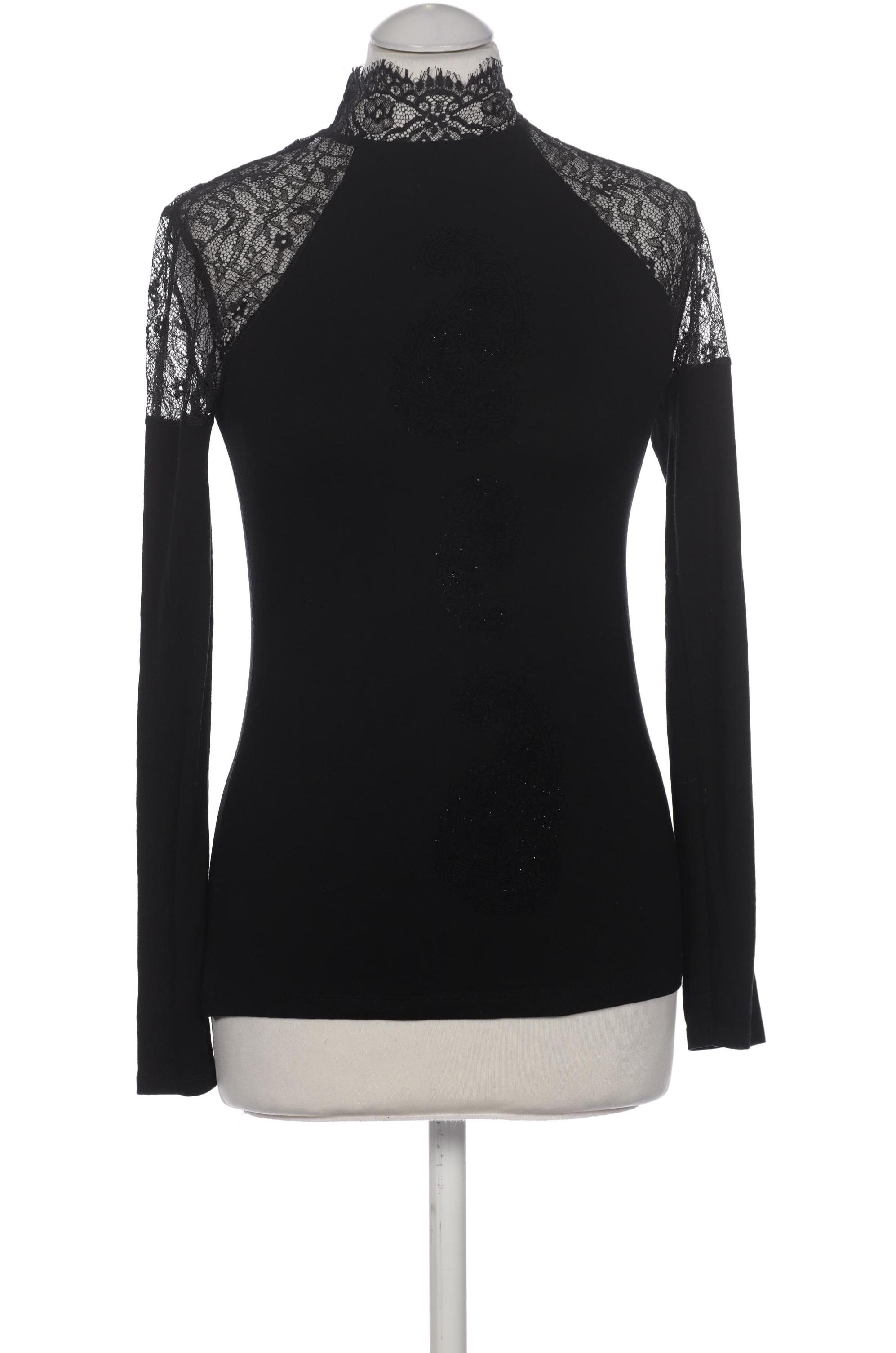 

Desigual Damen Langarmshirt, schwarz, Gr. 36