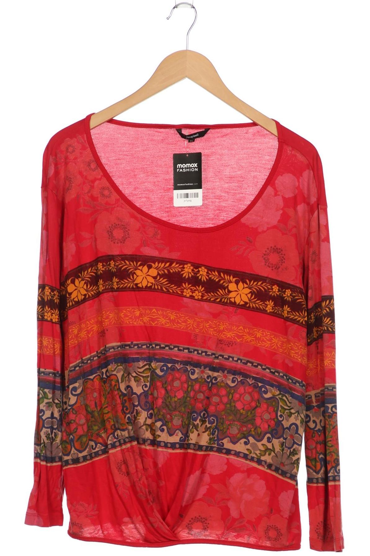 

Desigual Damen Langarmshirt, rot, Gr. 44