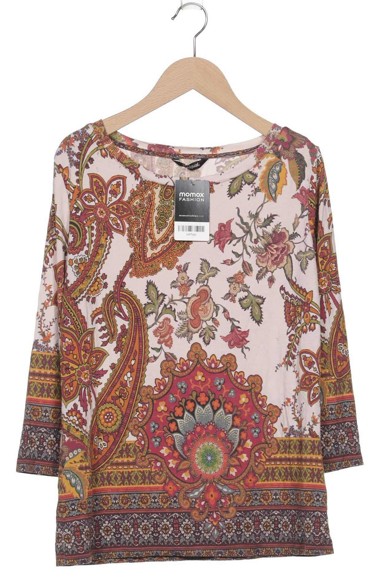 

Desigual Damen Langarmshirt, mehrfarbig, Gr. 38