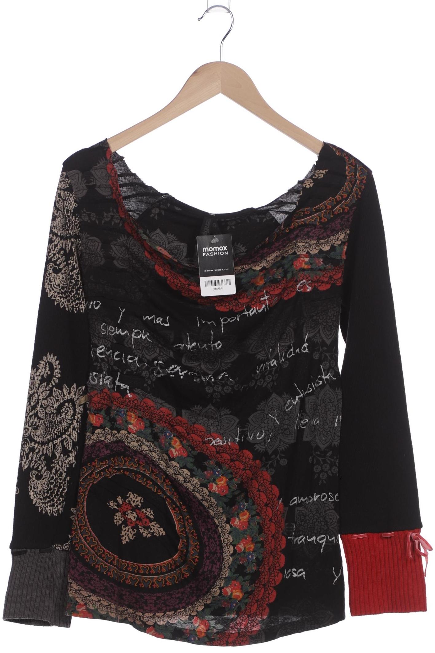 

Desigual Damen Langarmshirt, schwarz, Gr. 44
