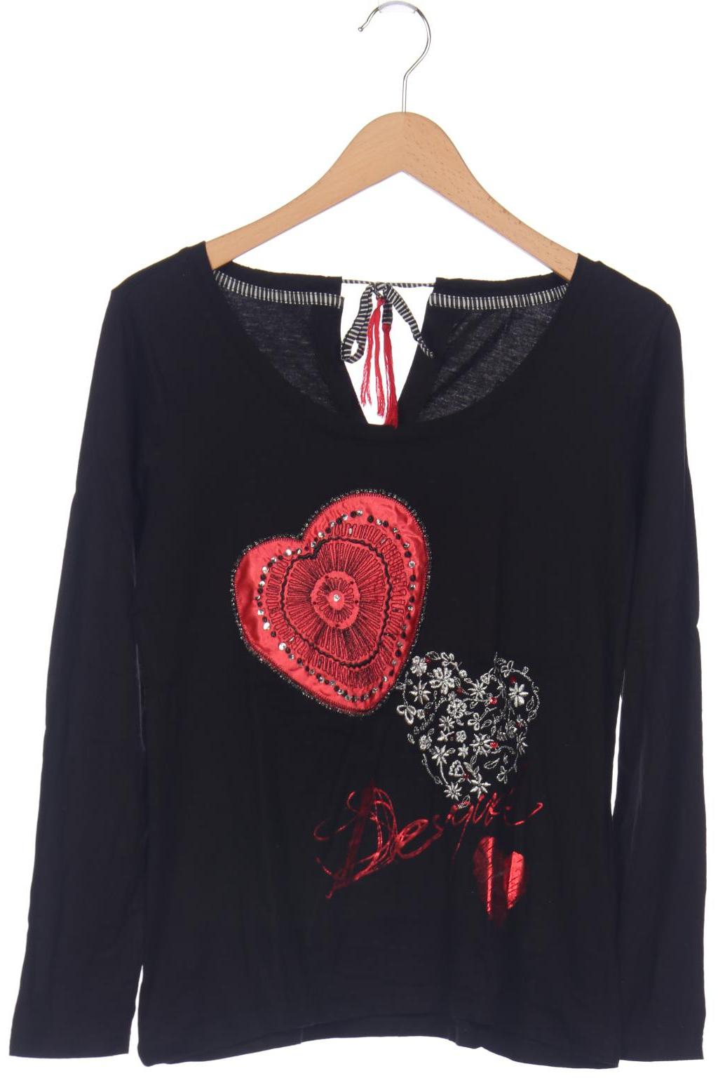 

Desigual Damen Langarmshirt, schwarz