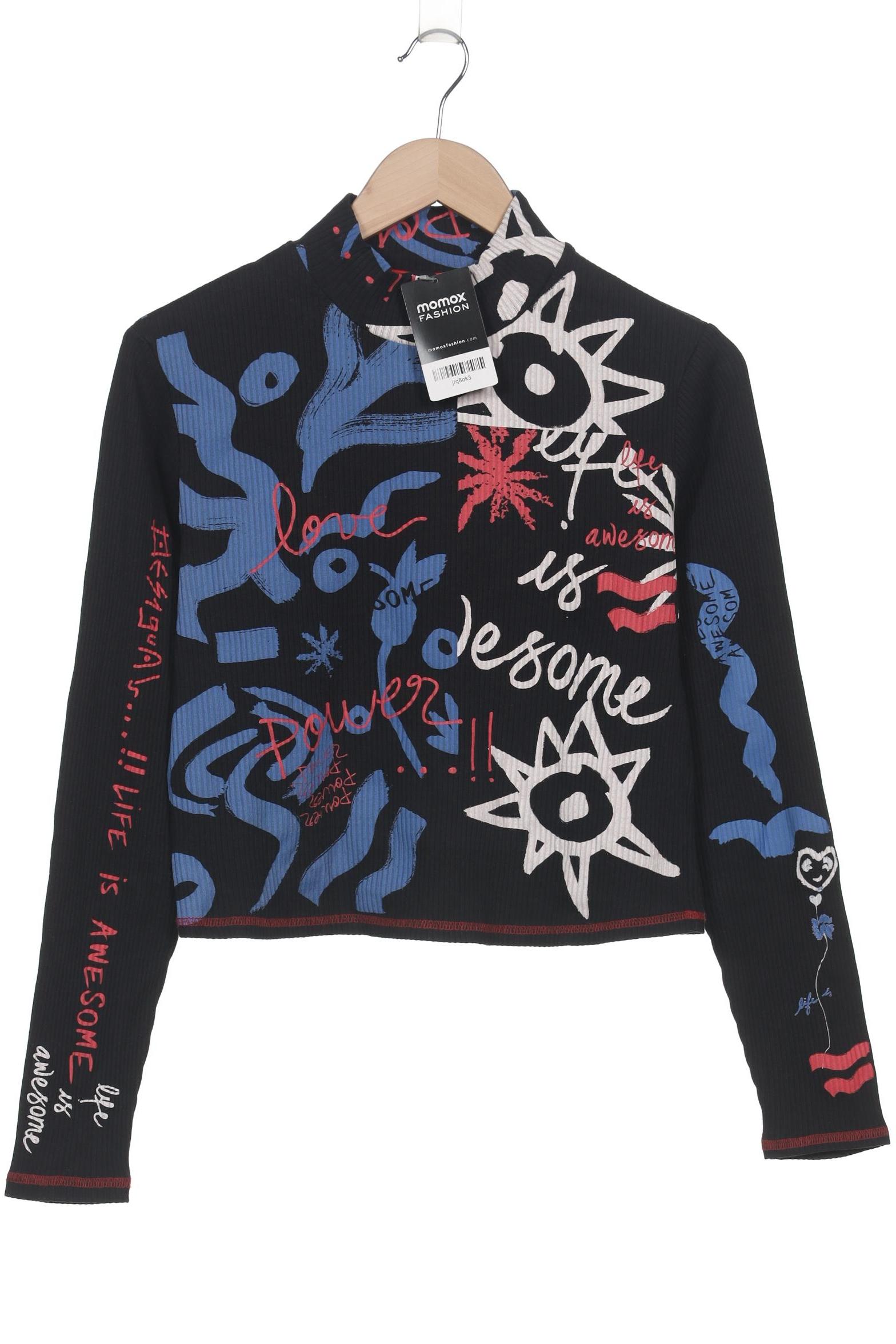 

Desigual Damen Langarmshirt, marineblau, Gr. 42